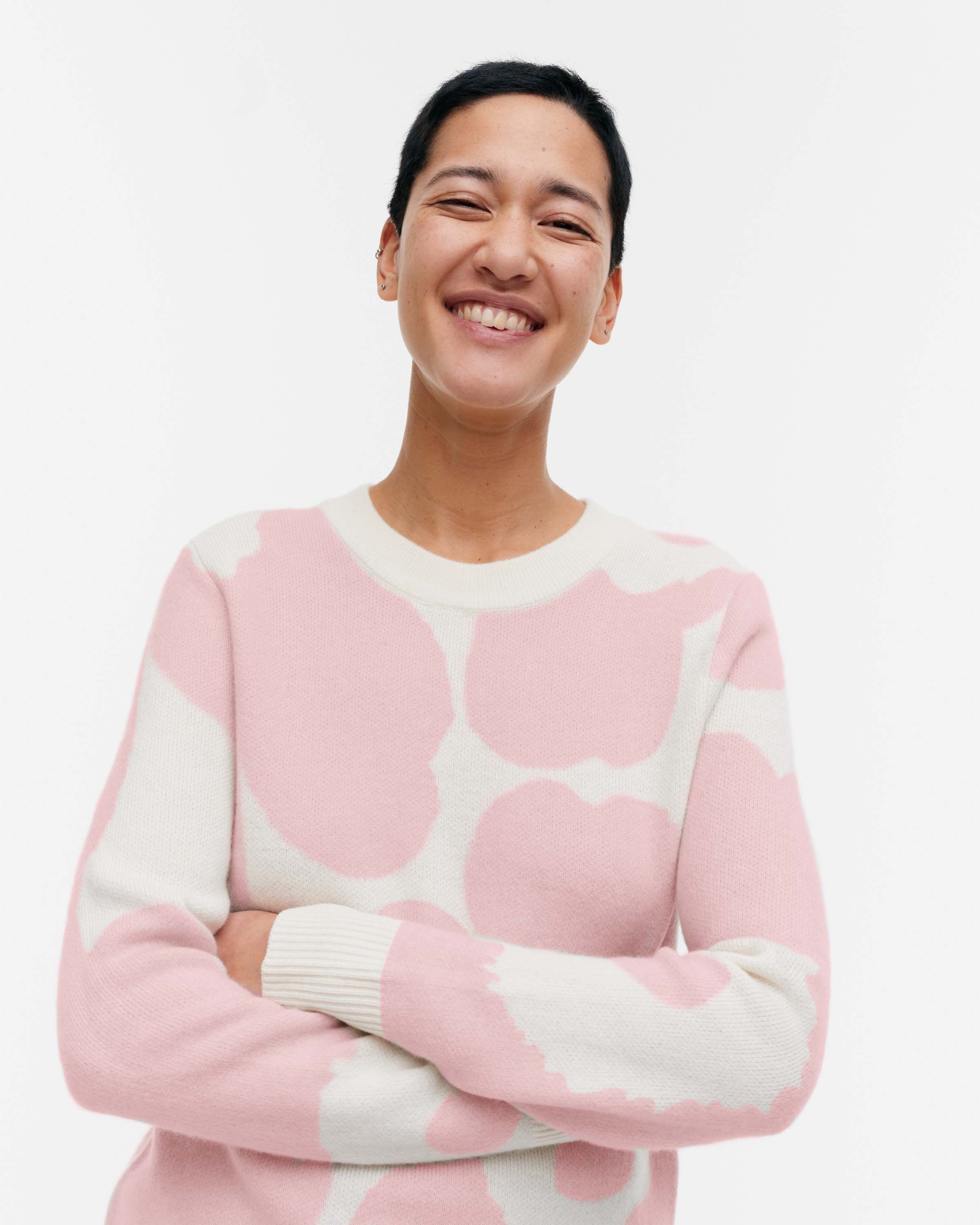 Aukio Unikko Cashmere knitted sweater