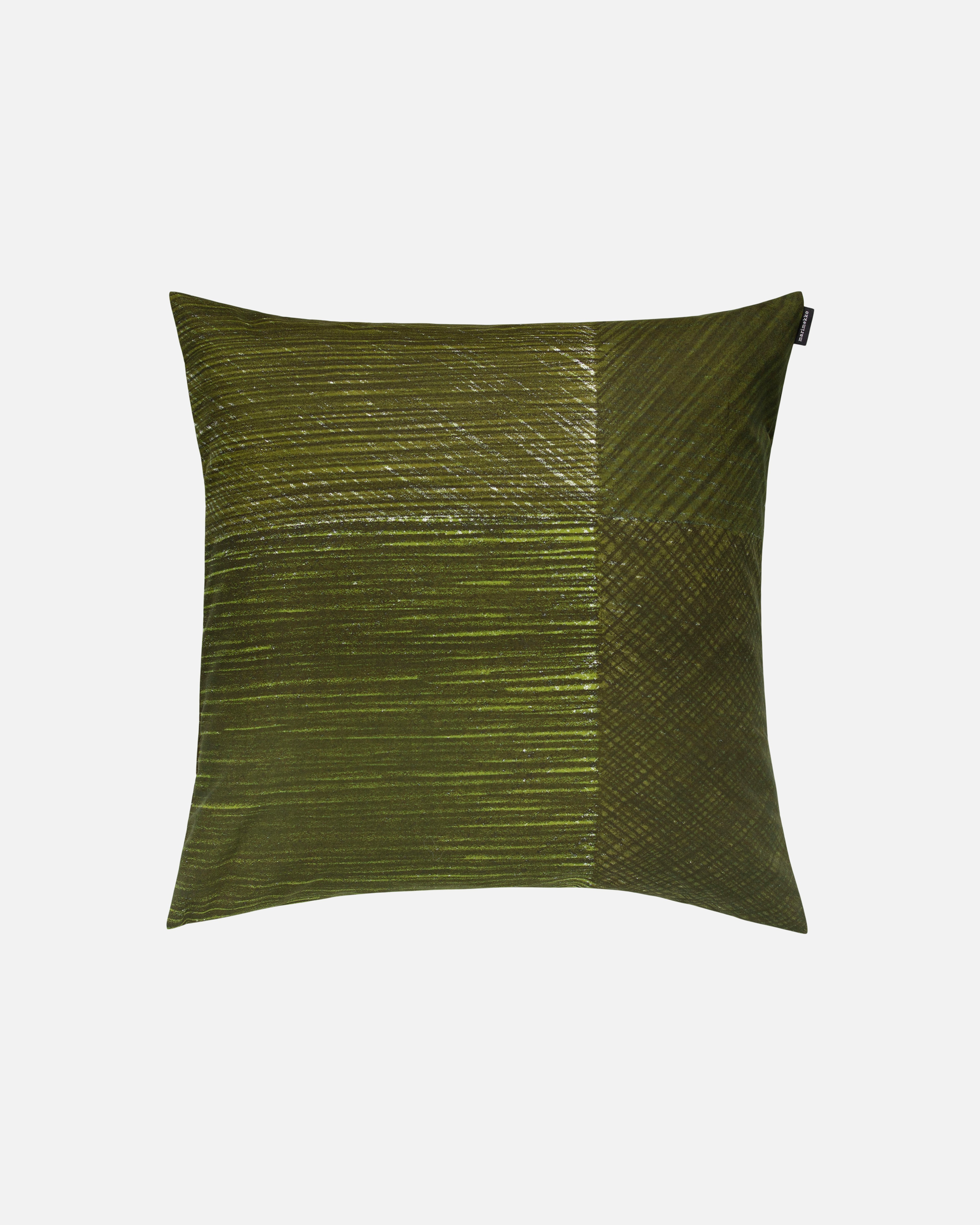 Maisema, Tyynynpäällinen 50x50 cm, tummanvihreä, vihreä,