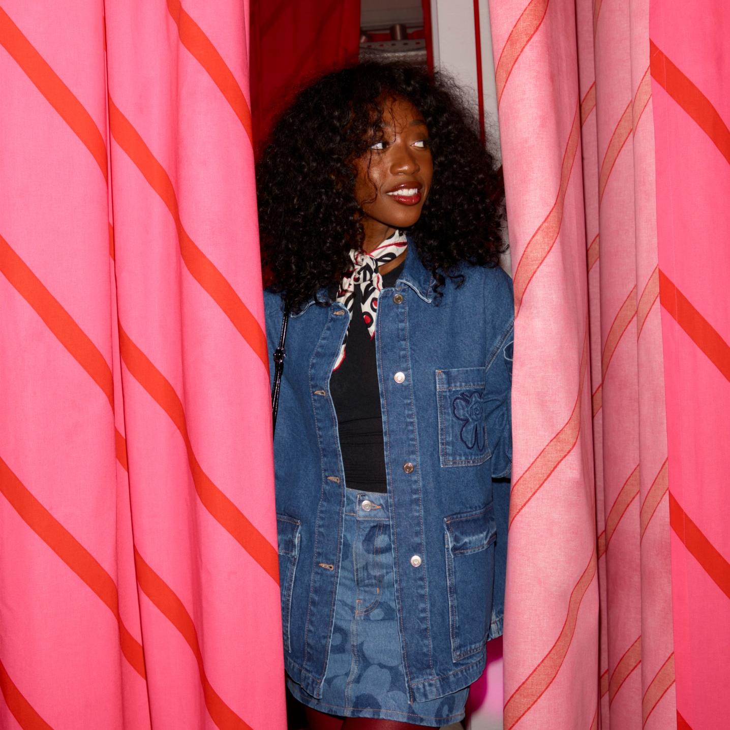 @emmanuellek_ at the Marimekko Paris store opening.