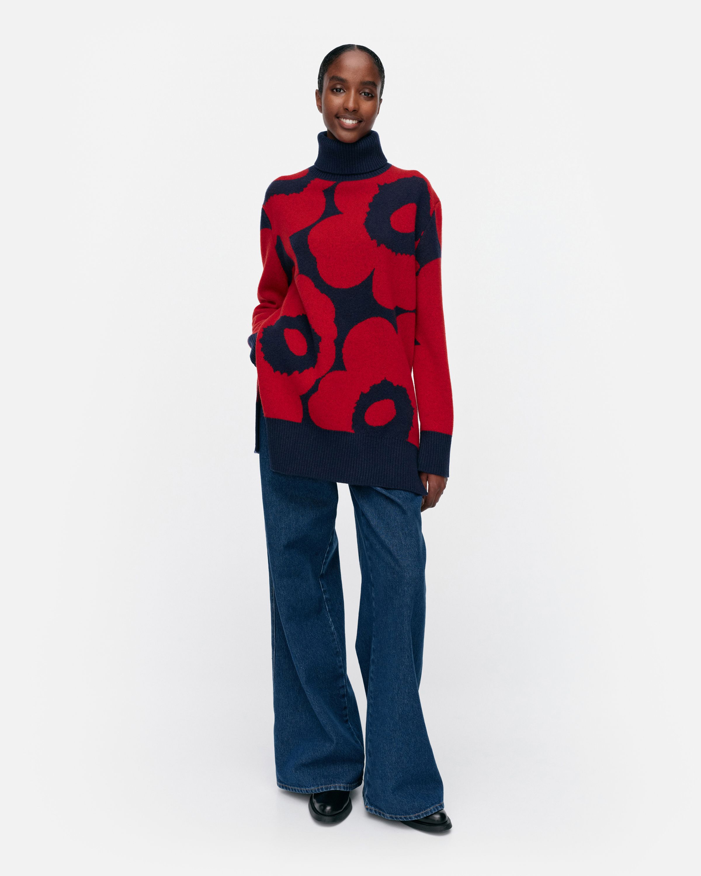 marimekko（マリメッコ）の「Harka / Viglin knitted pullover
