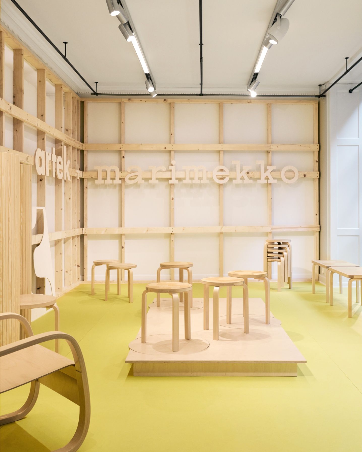 Artek + Marimekko items showcased at the 3daysofdesign event.