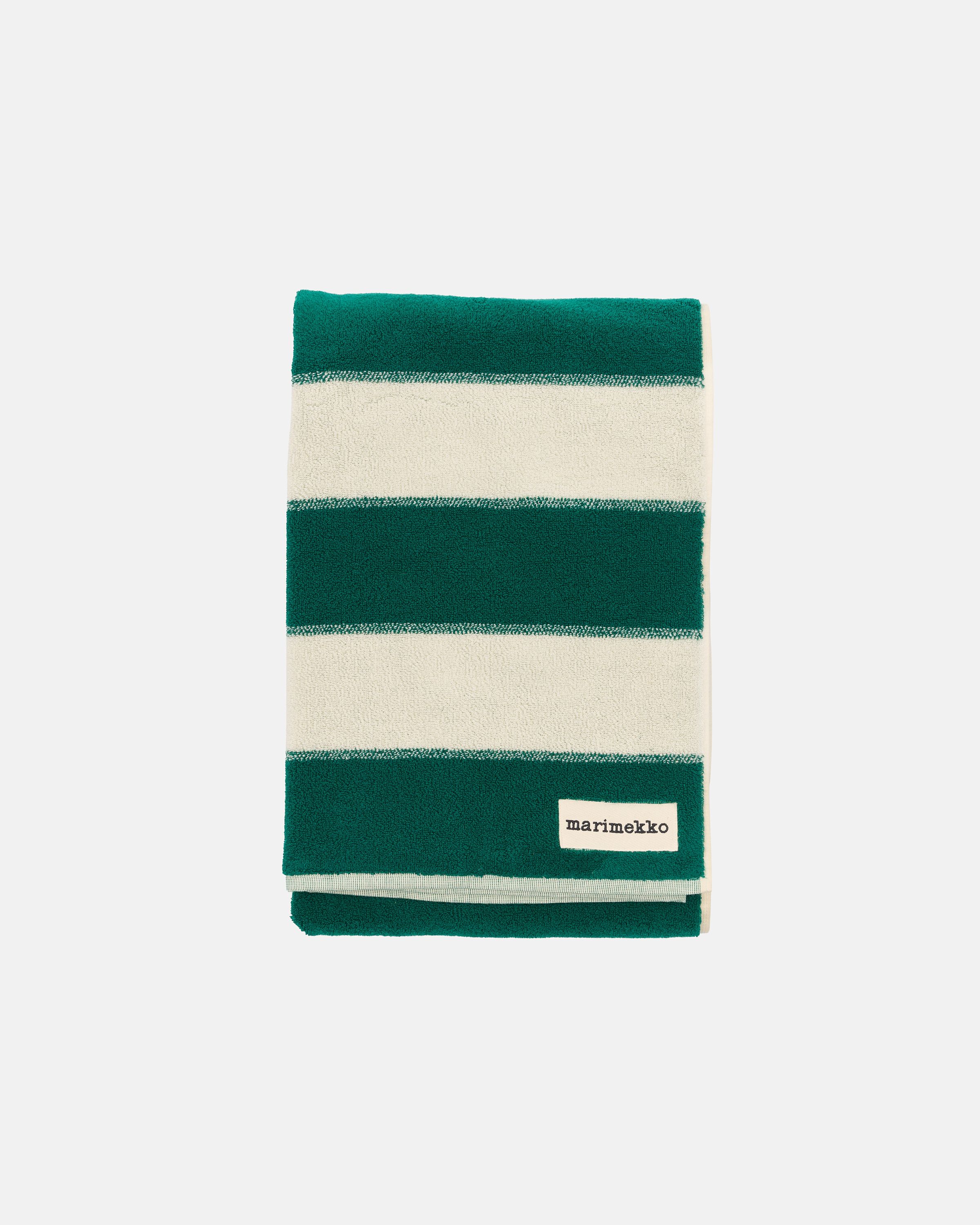 Unikko Bath mat green, lt.blue | Marimekko