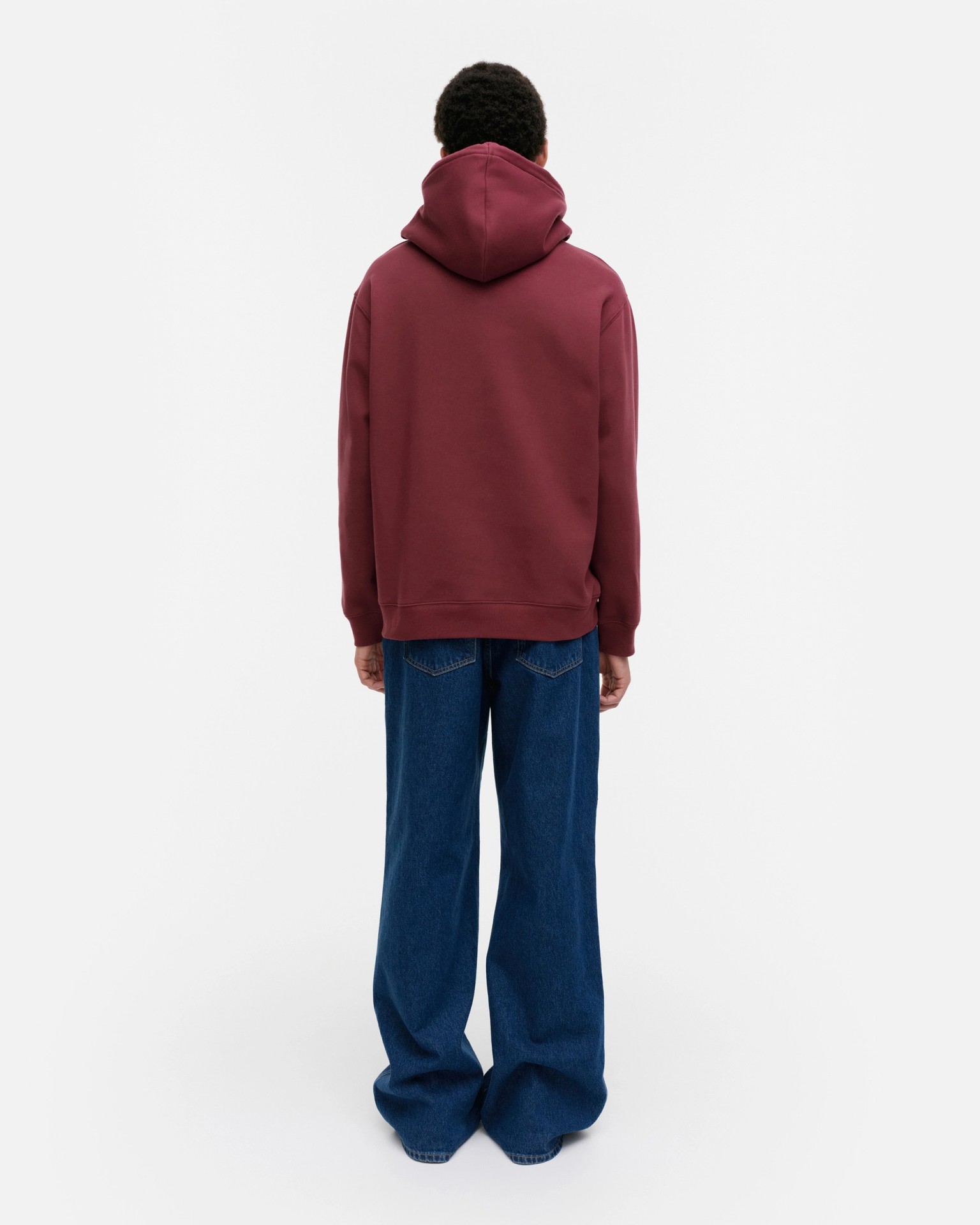 Luuppi Unikko Placement, Kioski hoodie, wine red, rose,