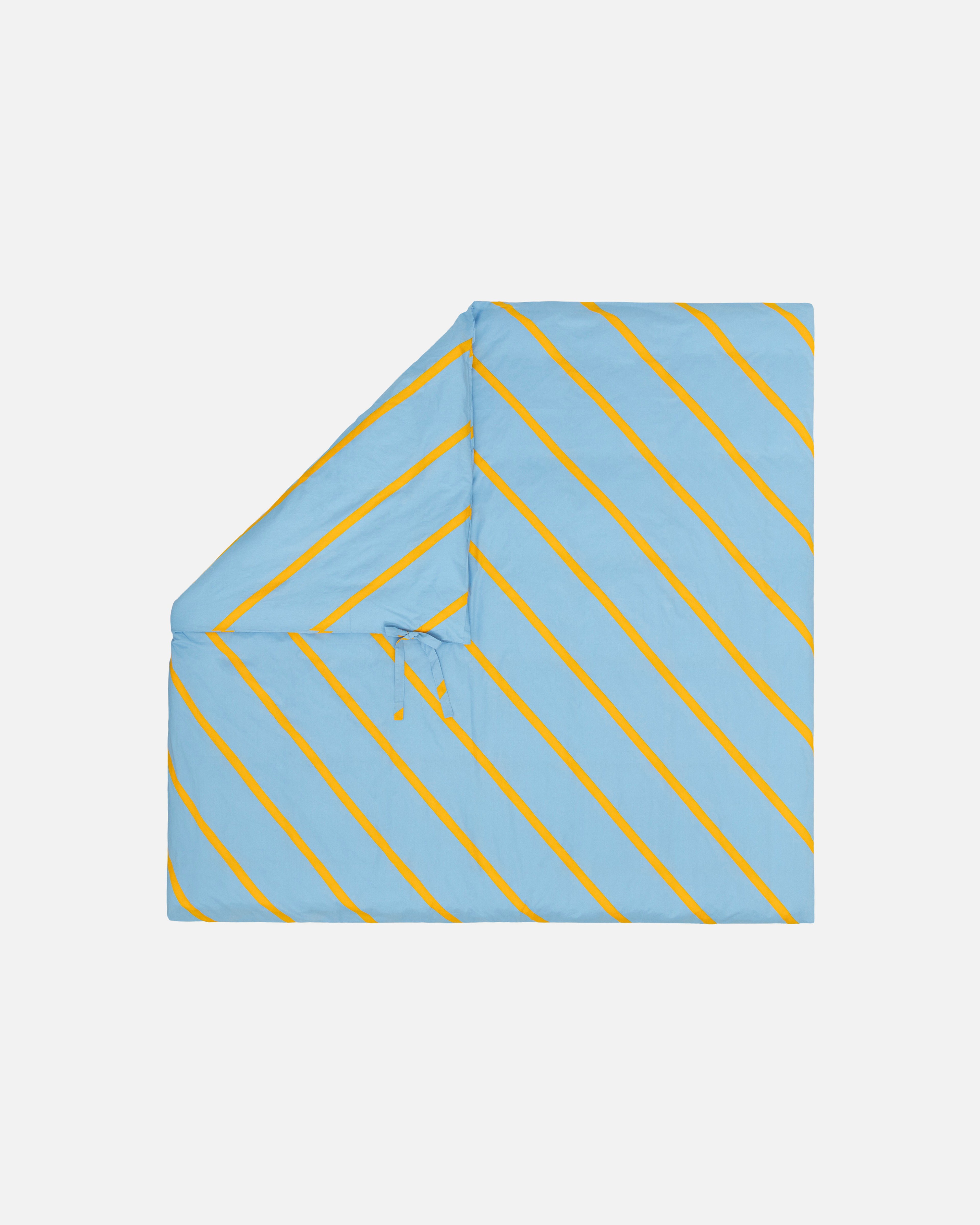 Basso / Laila Gohar for Marimekko, King duvet cover, blue,orange,