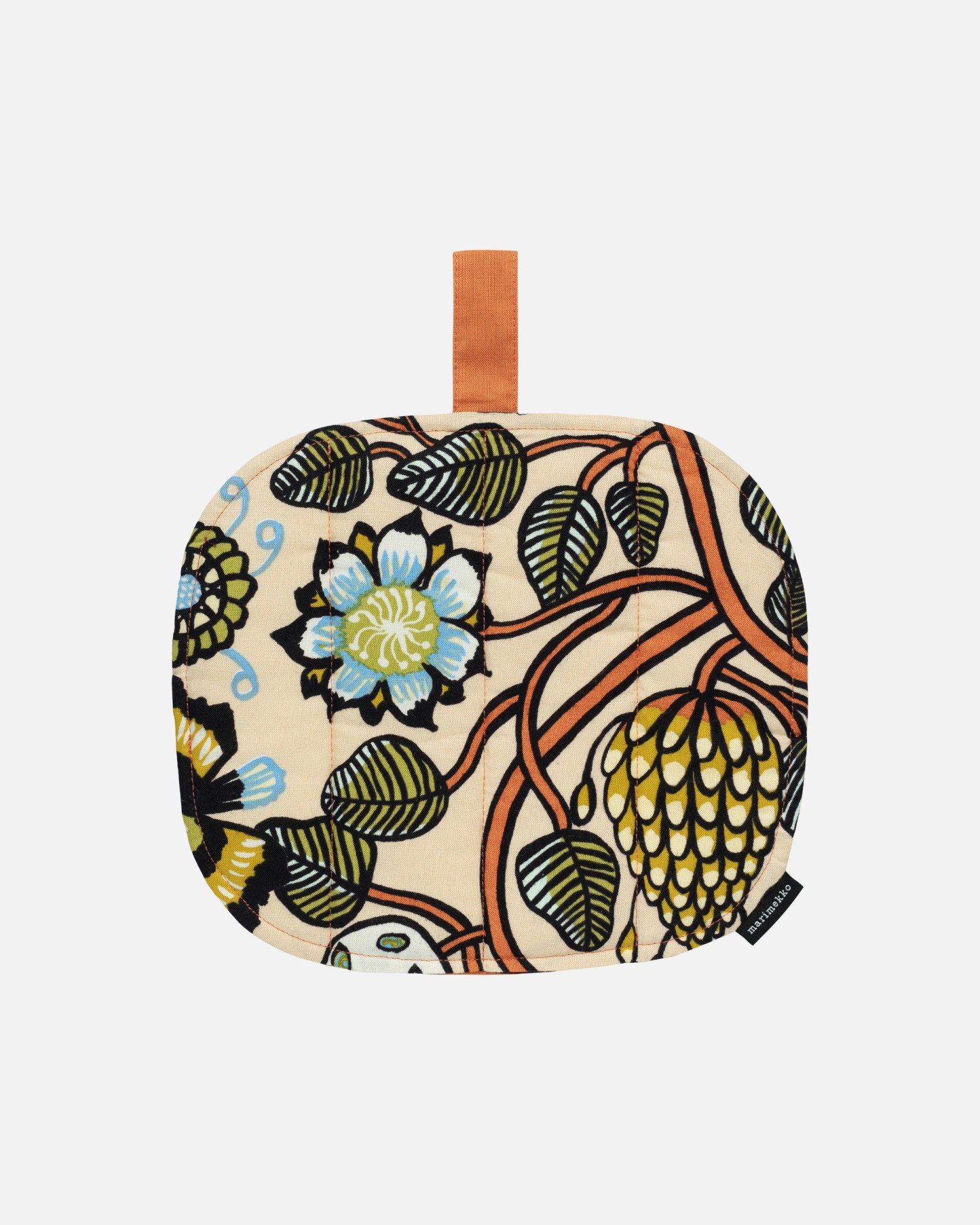 Tiara, Pot holder, sand, warm or, green,