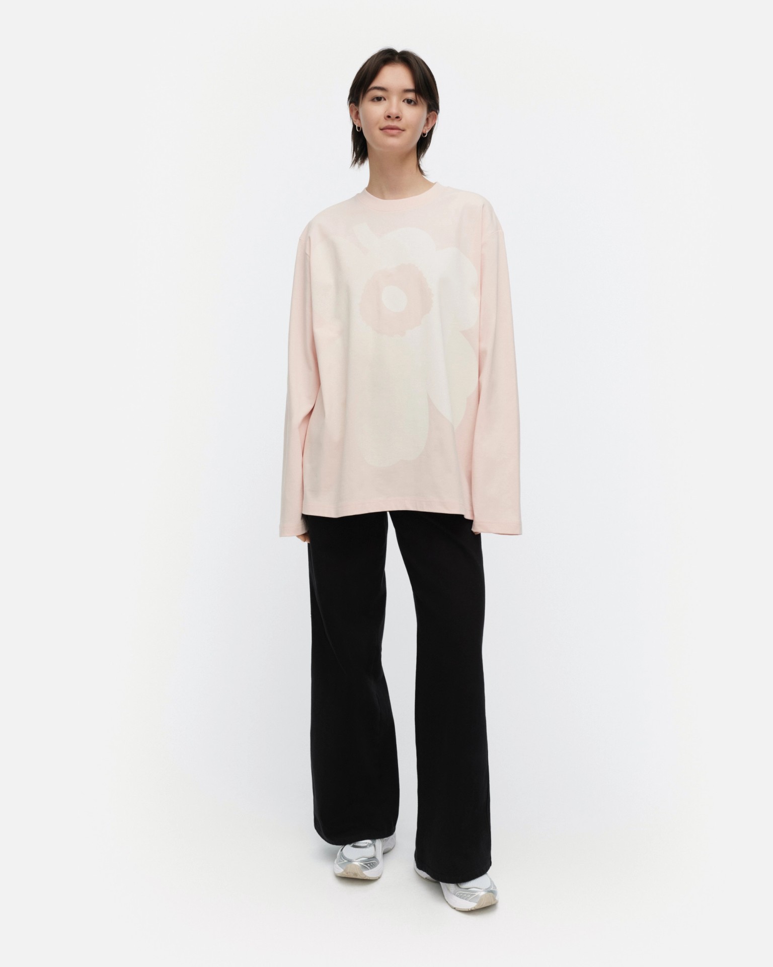 Biitti Unikko Placement, Kioski jersey shirt, light pink, off white,