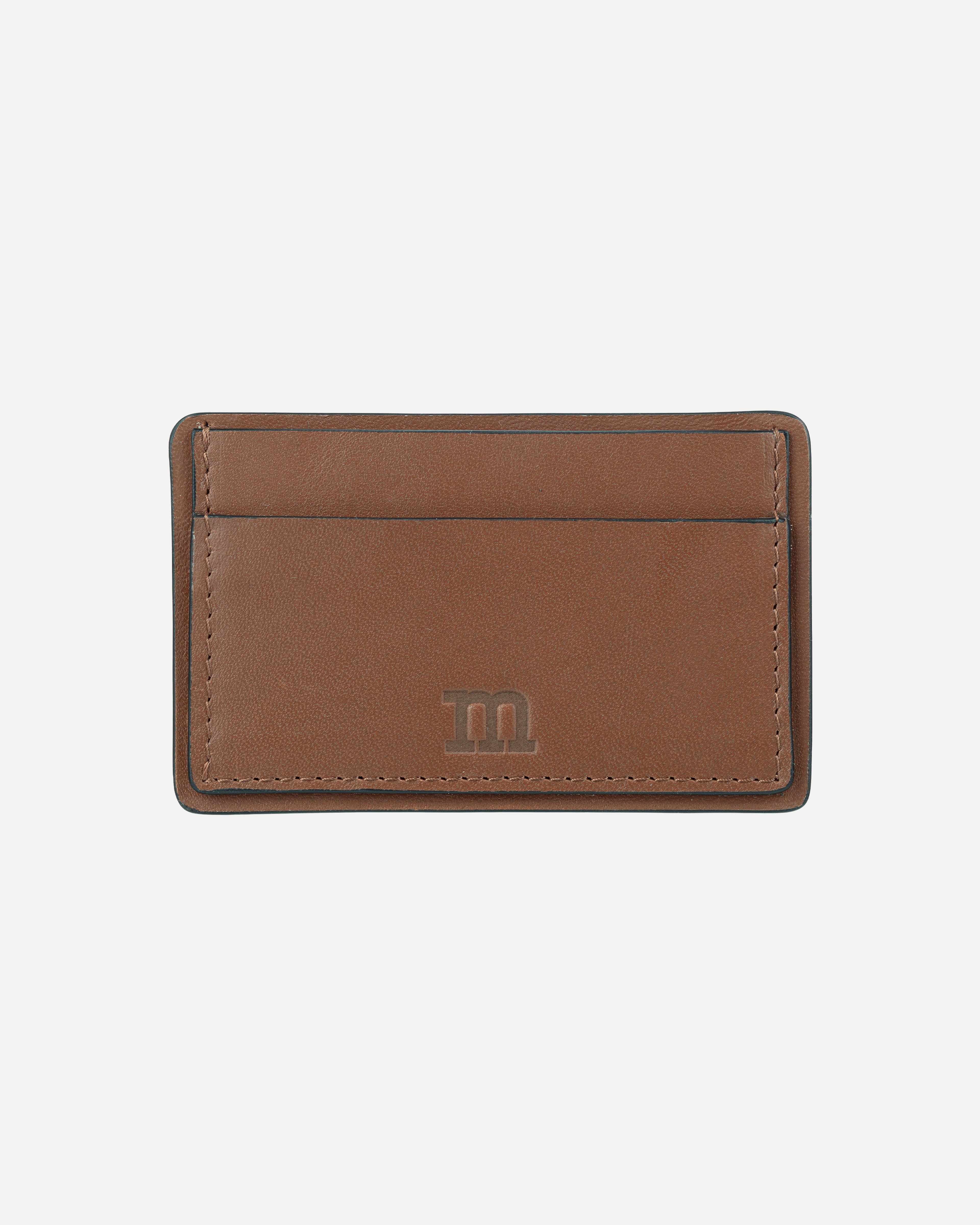 Imprint Card Holder Tiiliskivi, Wallet, brown,