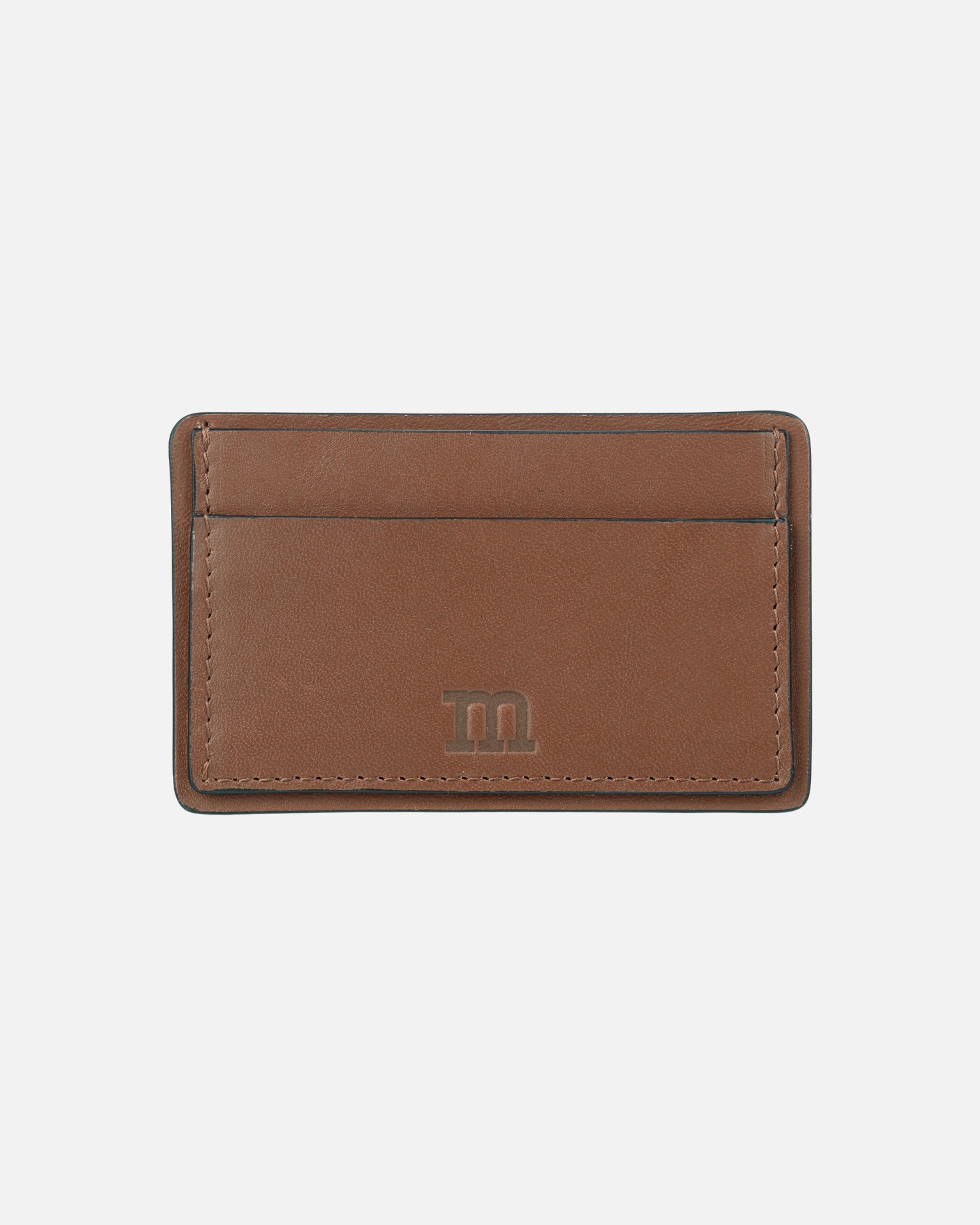 Imprint Card Holder Tiiliskivi, Wallet, brown,