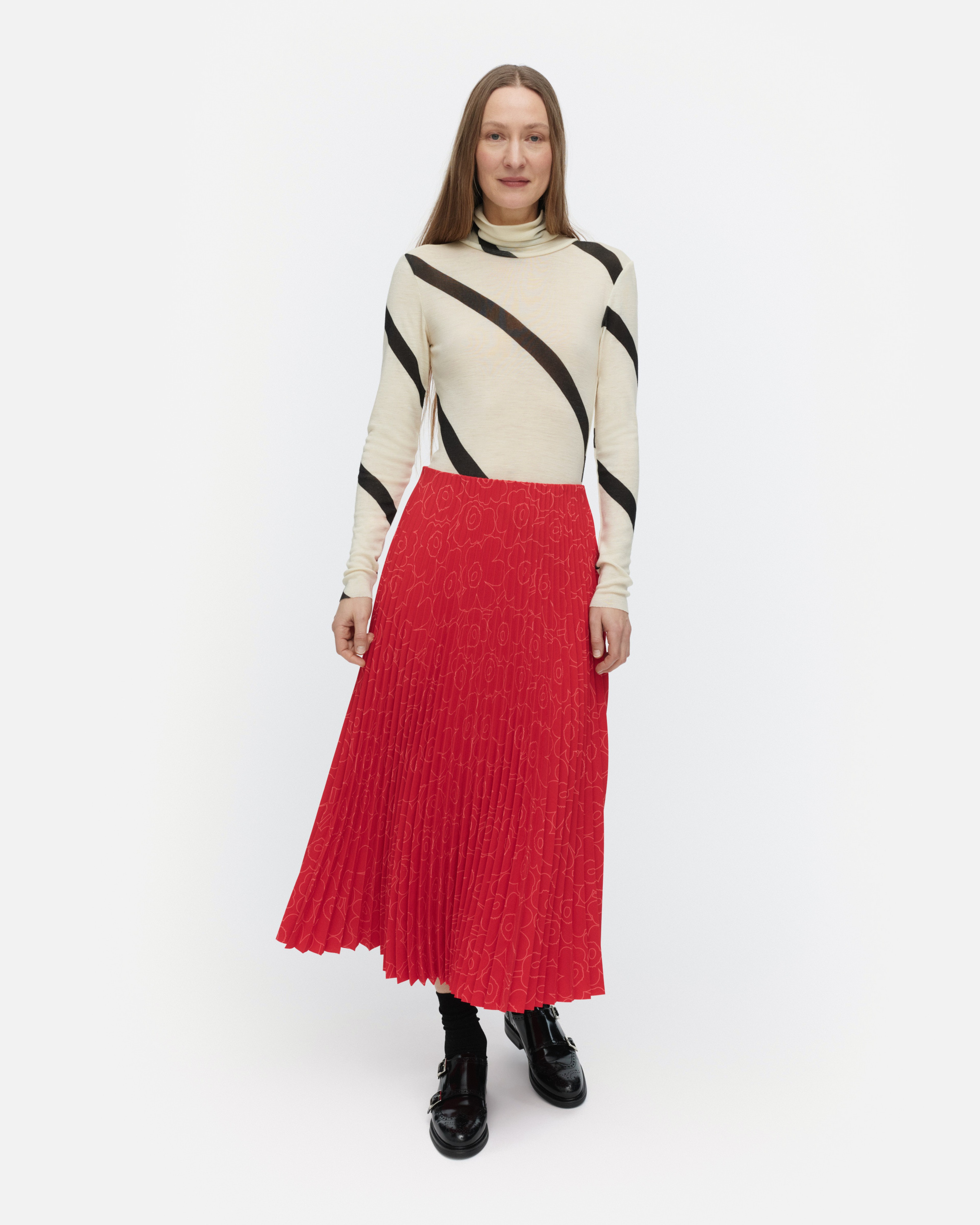 Myy Piirto Unikko, Skirt, red, bright red,
