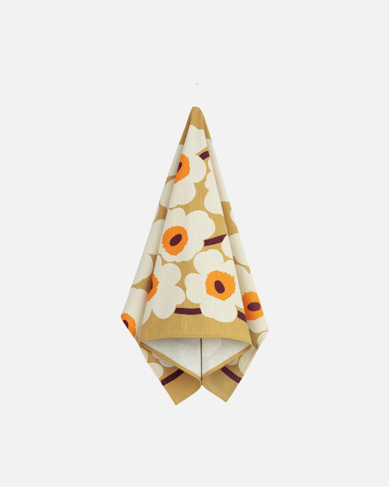 Unikko, Kitchen towel, caramel,cream,warm or,