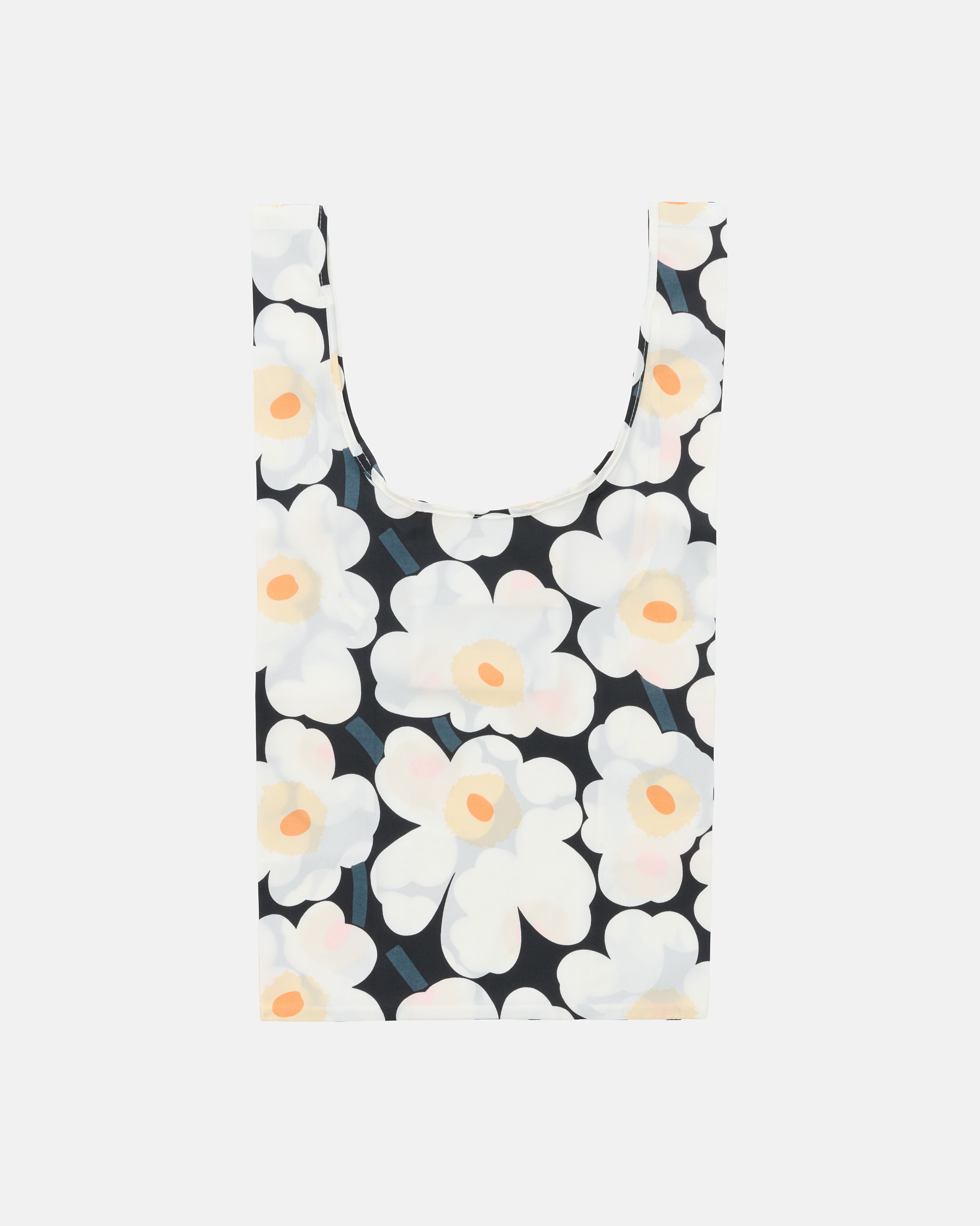 Smartbag Unikko Bag off white, black, orange | Marimekko