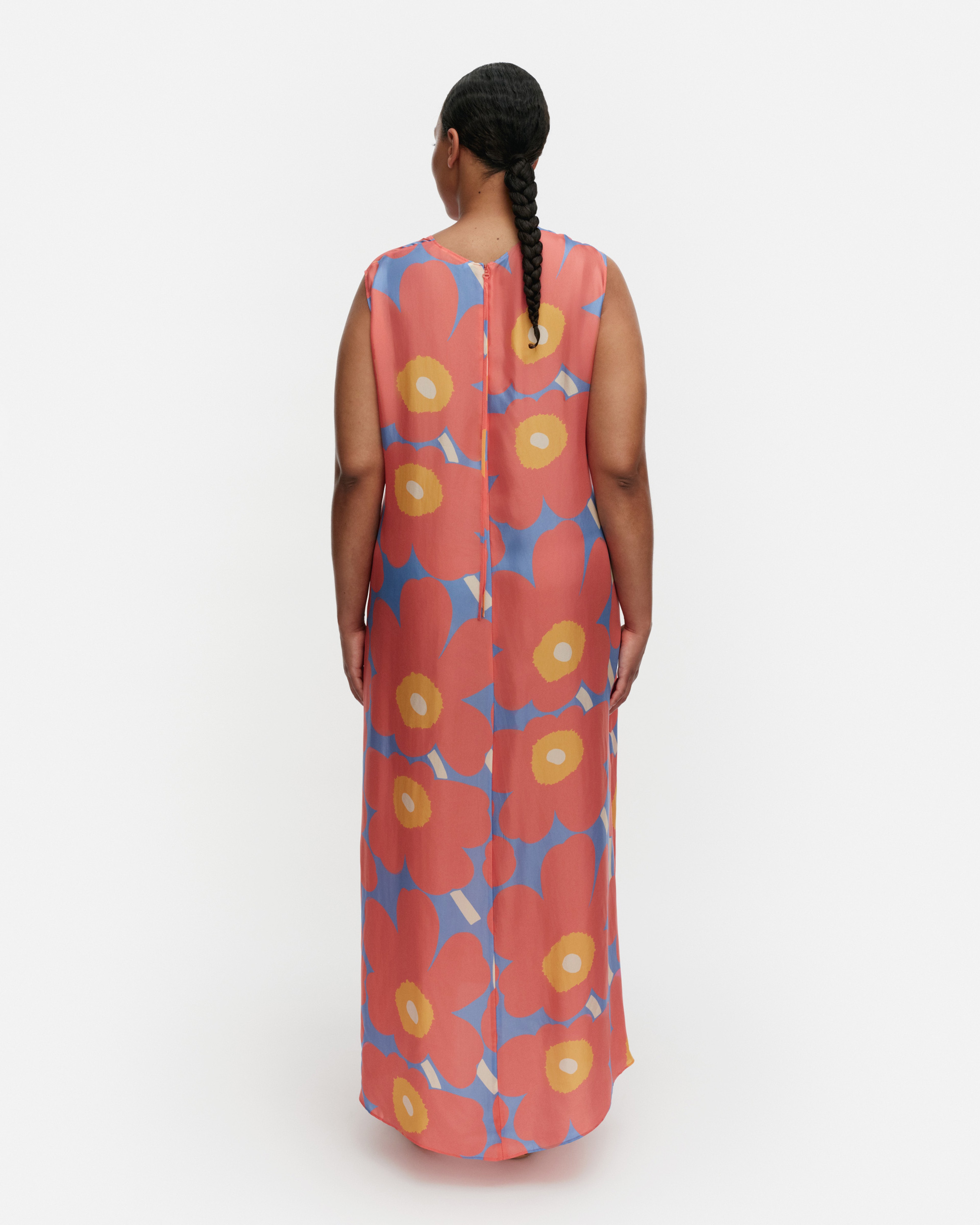 Migot Unikko, Dress, blue, red, orange,