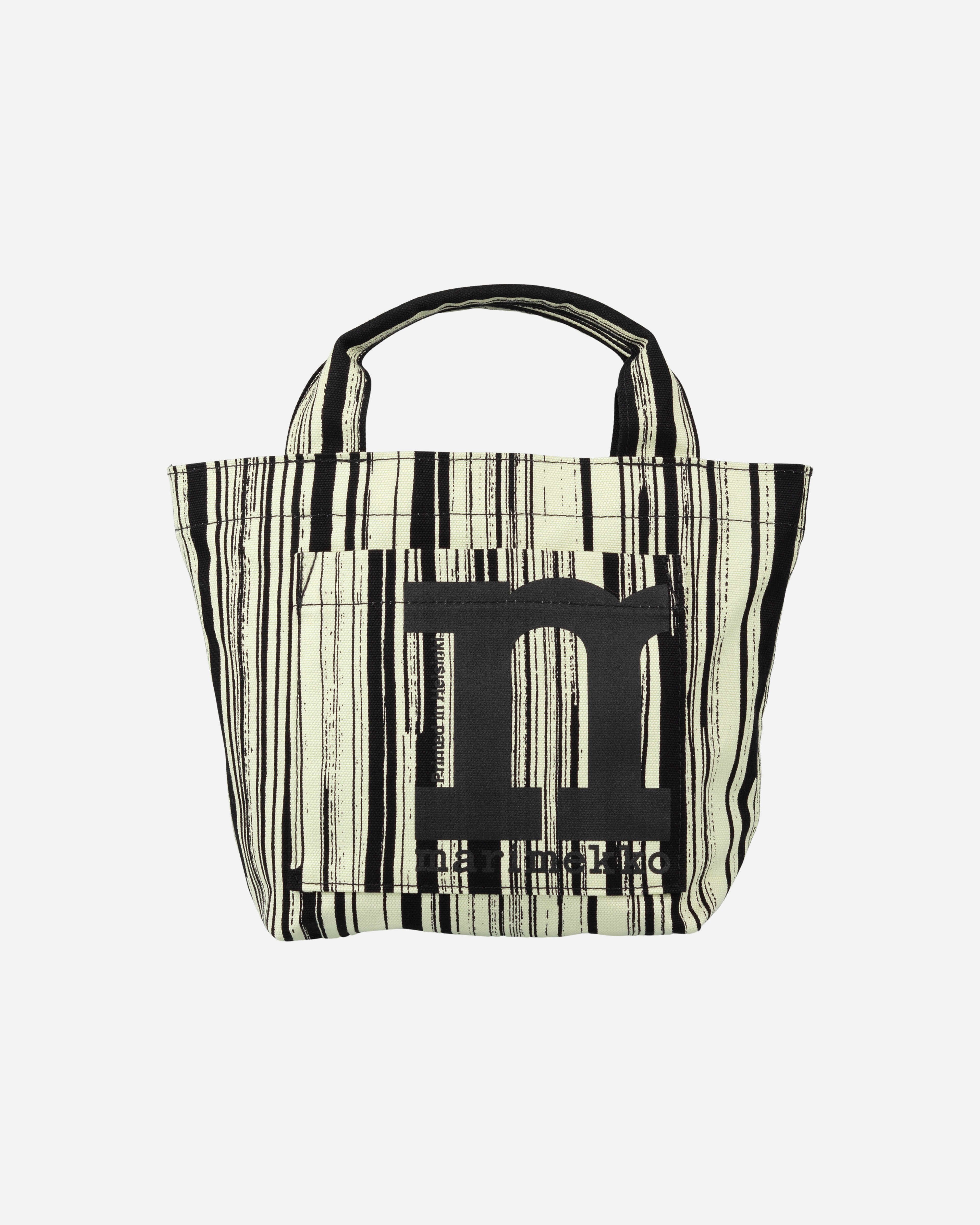 Mono Mini Tote Siluetti, light yellow, black,