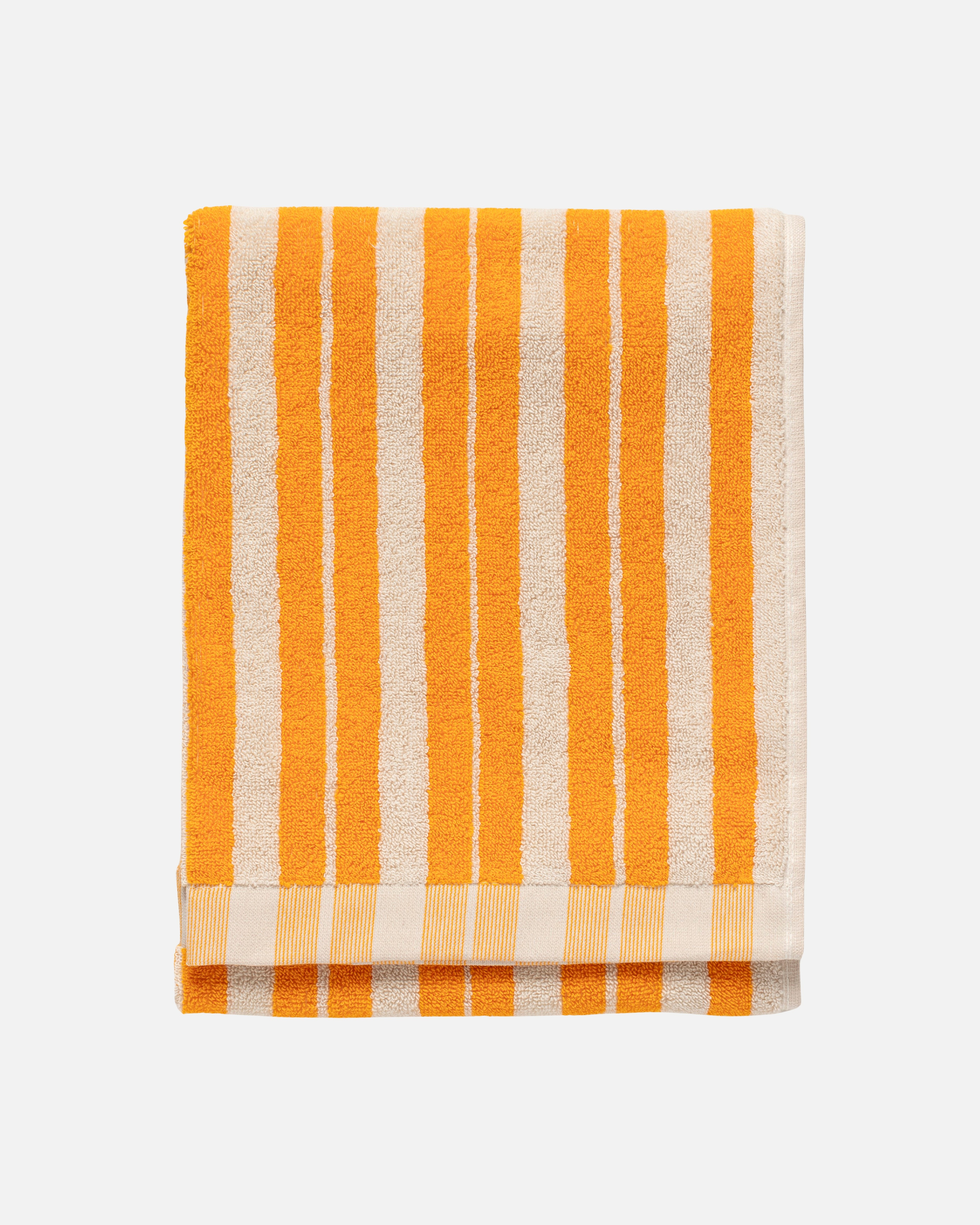 Raide, Hand towel 50x70 cm, sahram yellow, cream,