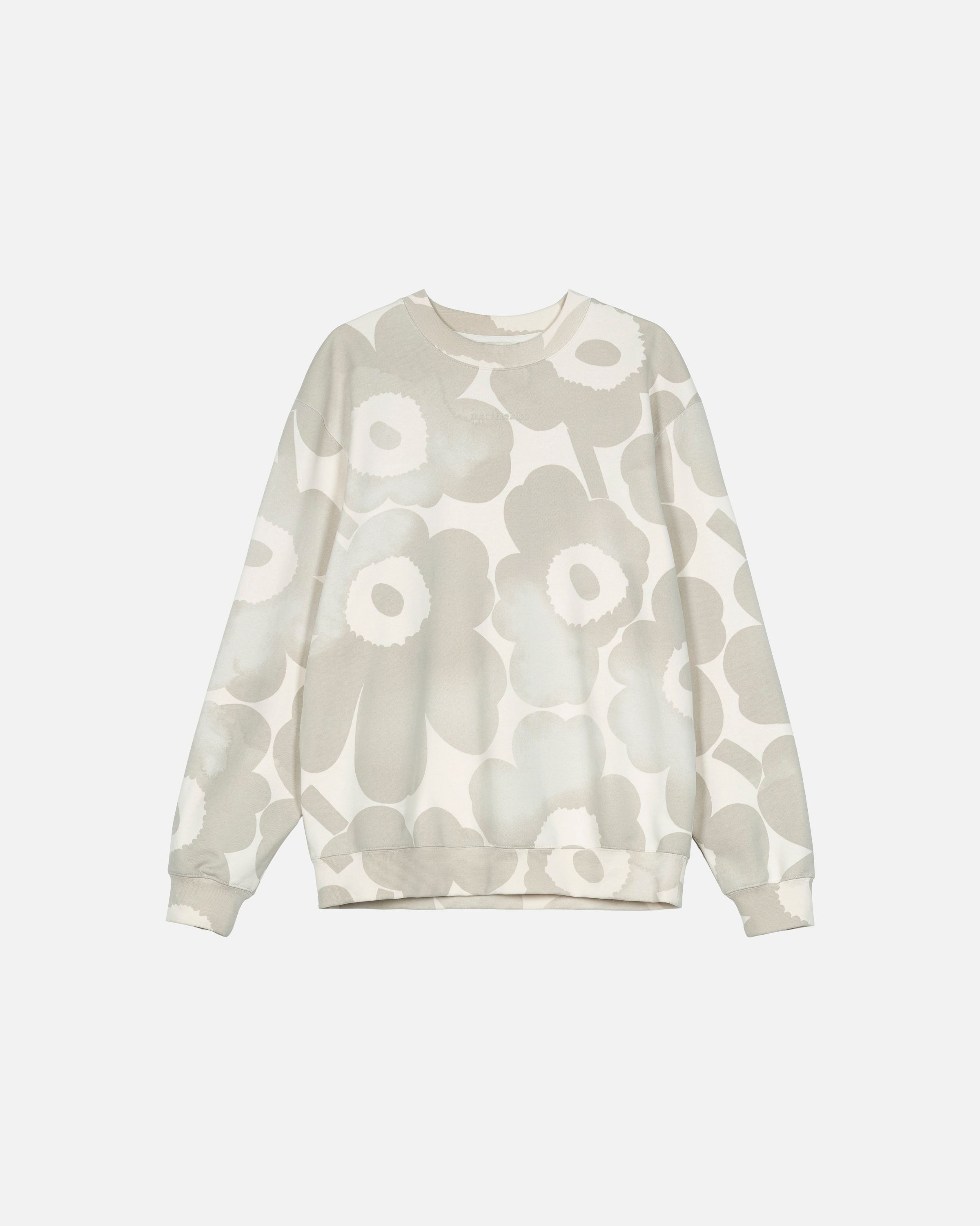 トレーナー スウェット 「kioski」Leiot Akvarelli Unikko / sweatshirt レディース Leiot Akvarelli Unikko Kioski sweatshirt | Marimekko