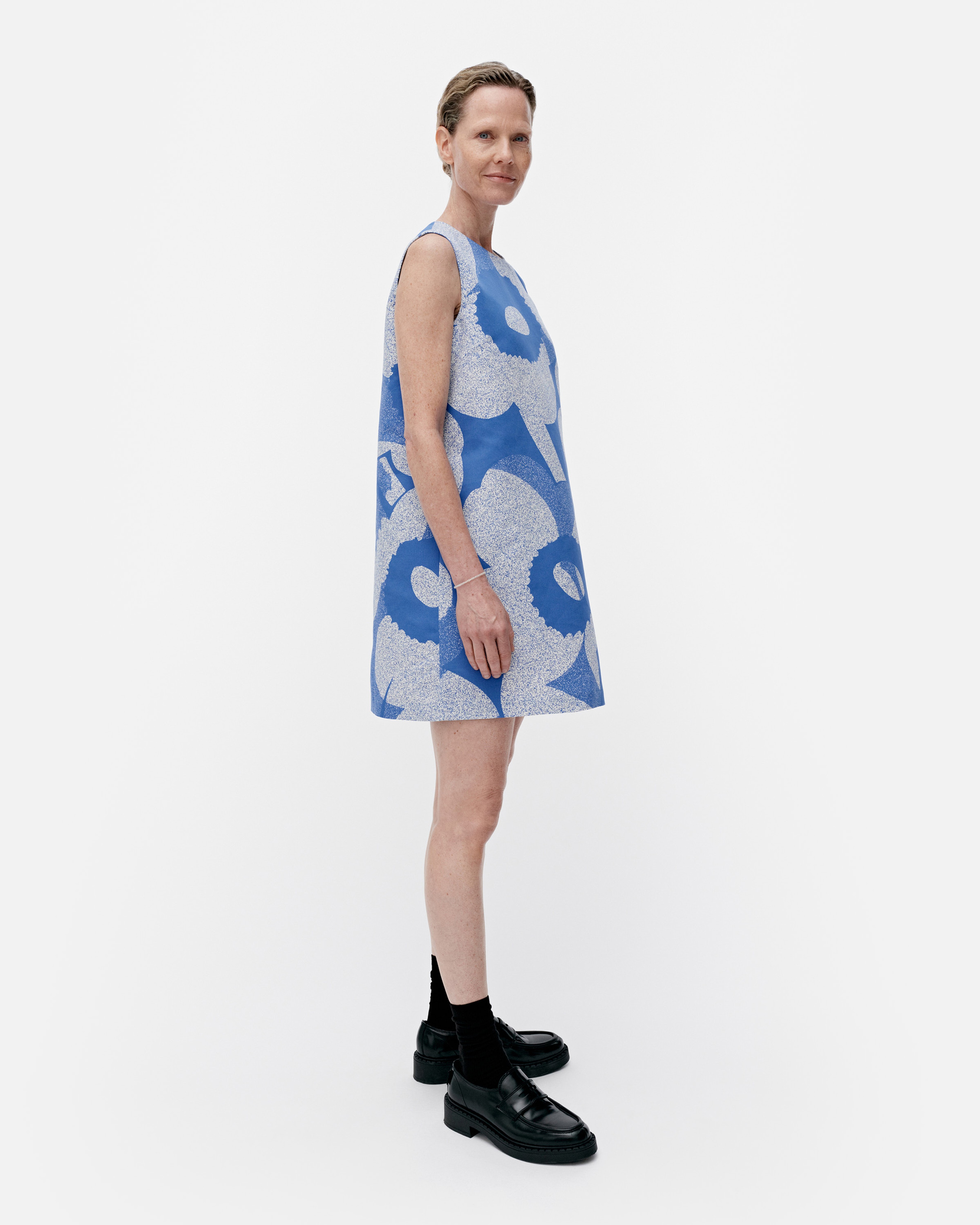 Sopiva Unikko, Kleid, Blau, Weiß,