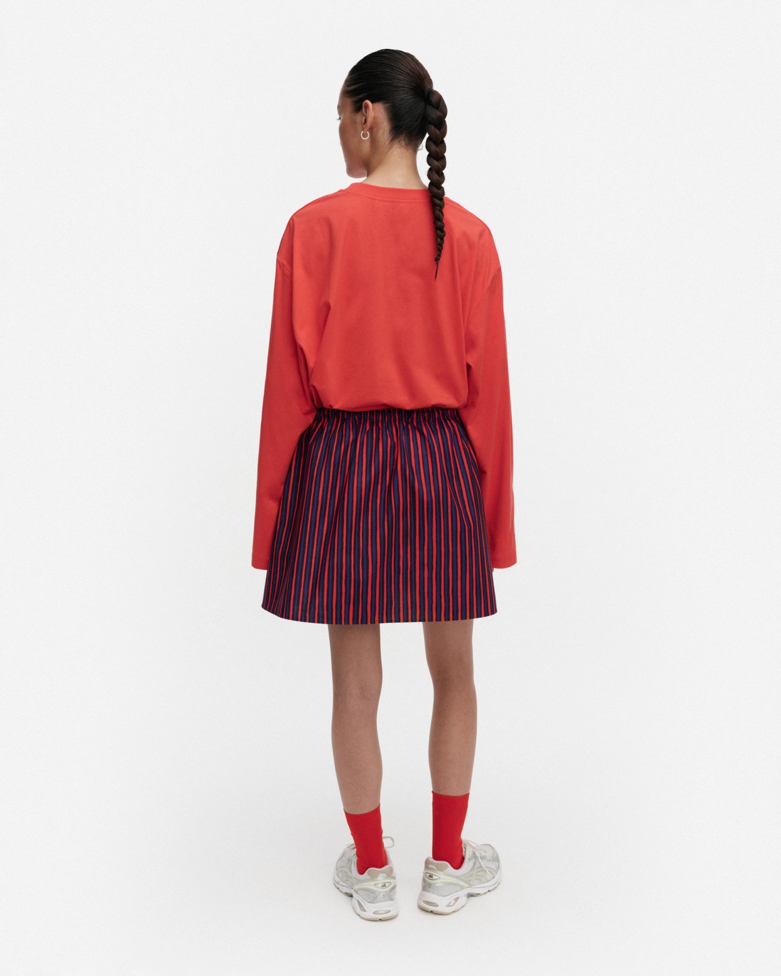 Pelata Piccolo, Kioski skirt, blue, red,