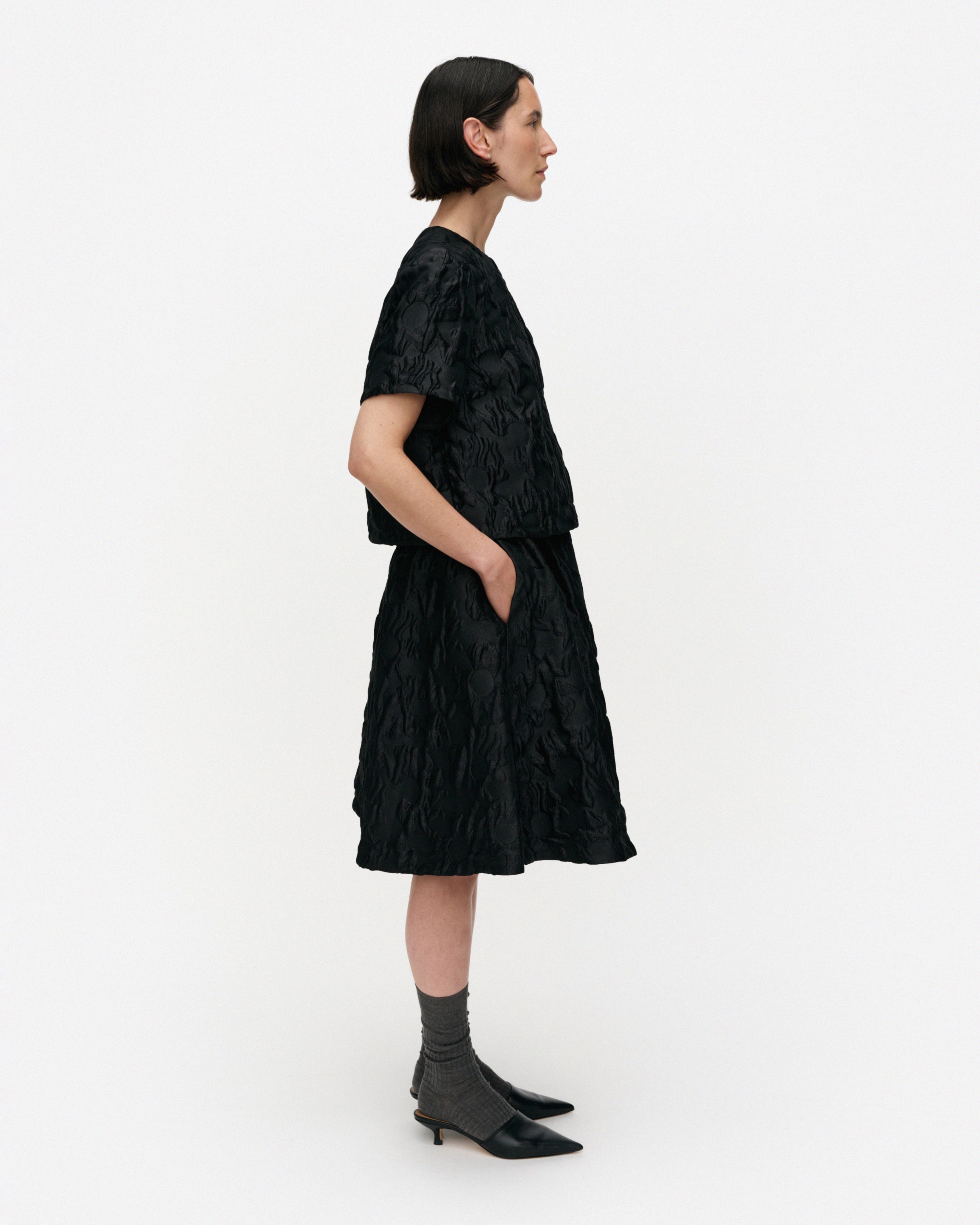 Pakkanen Lossi, Shirt, black,