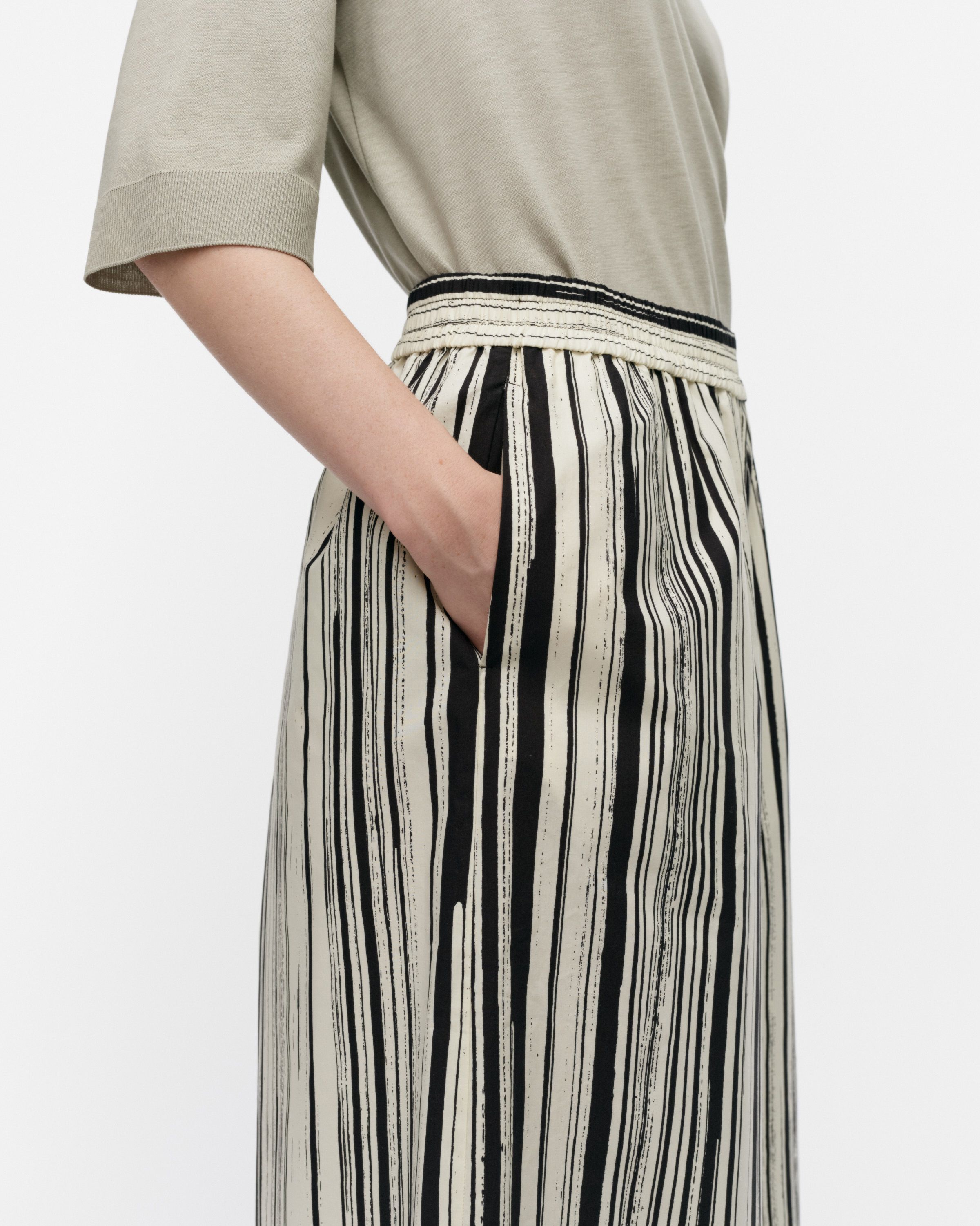 ◆marimekko◆Oanet Siluetti パンツ Kohti Siluetti Cotton poplin trousers | Marimekko