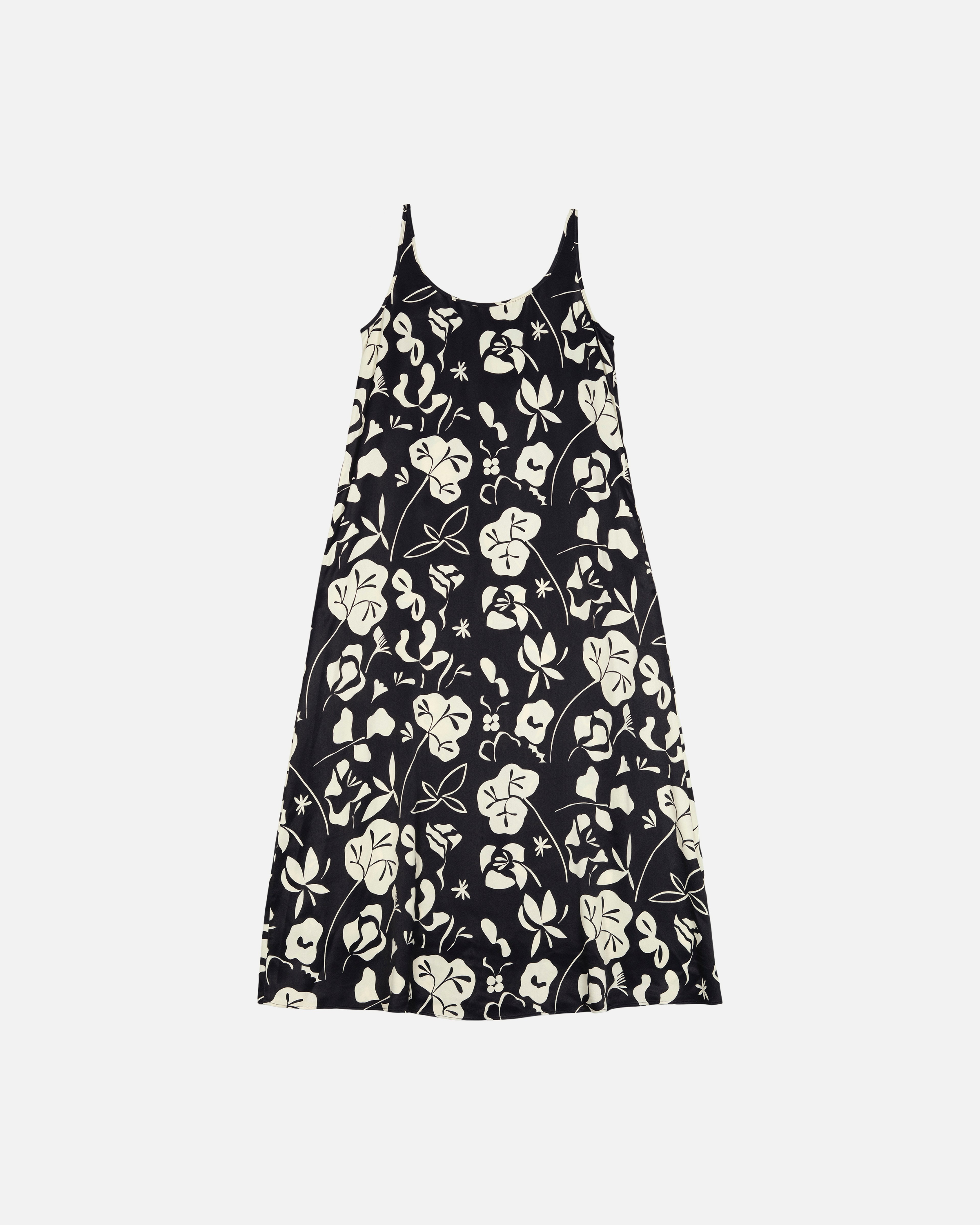 Seurassa Nokturno, Satiinimekko, musta, luonnonvalkoinen,