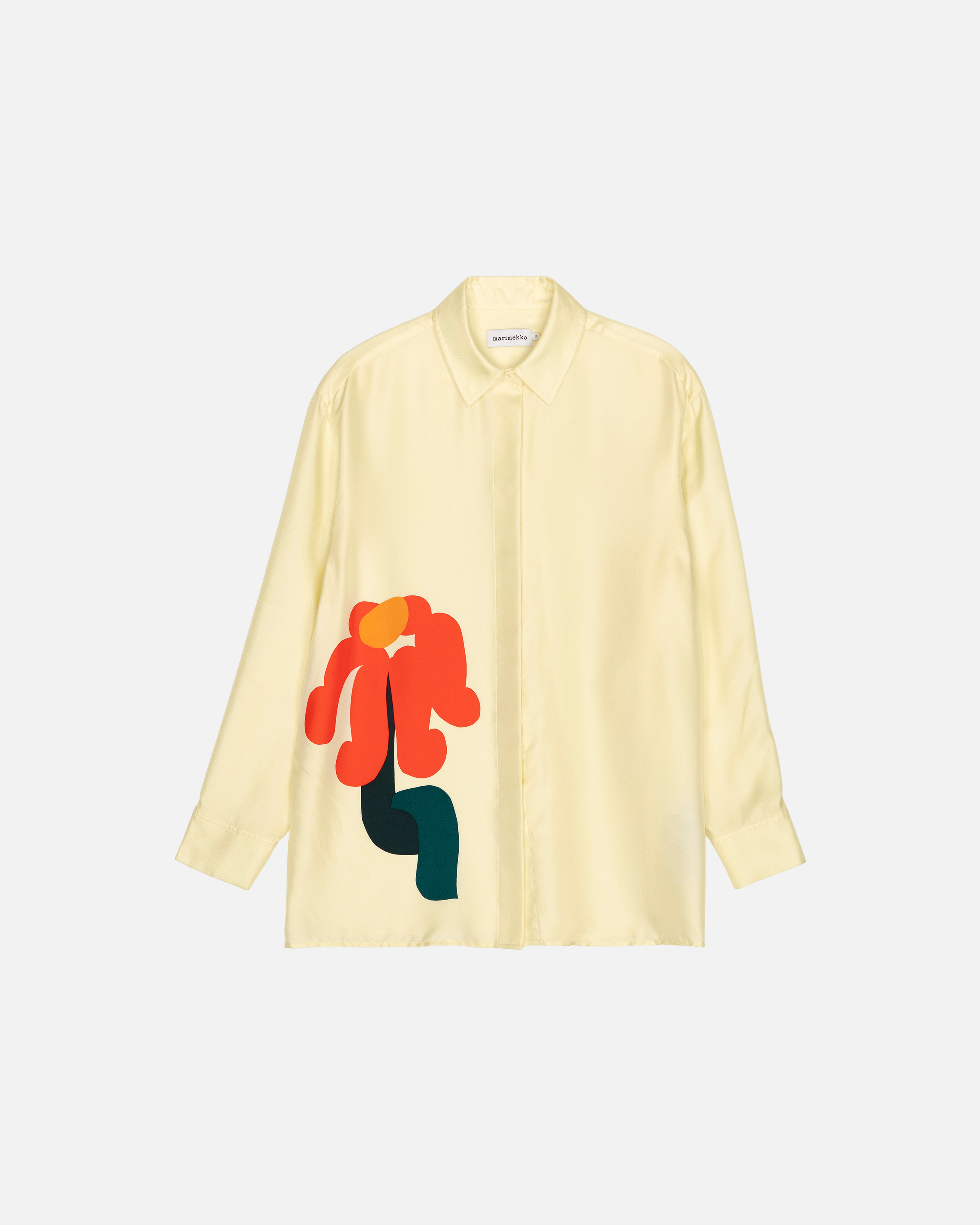 Monesti Kukkahattu Silk shirt