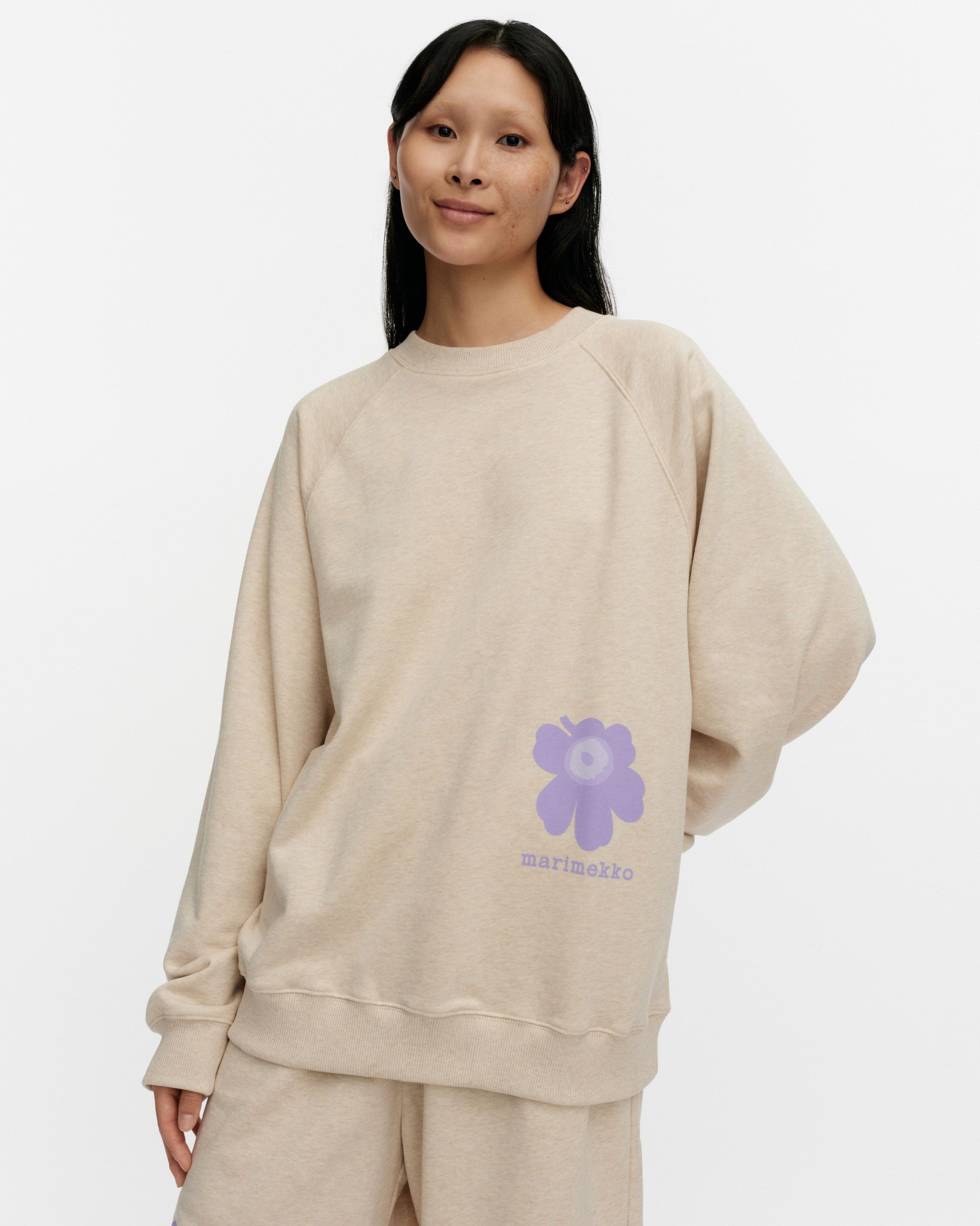 Riemu Unikko Placement Kioski sweatshirt | Marimekko
