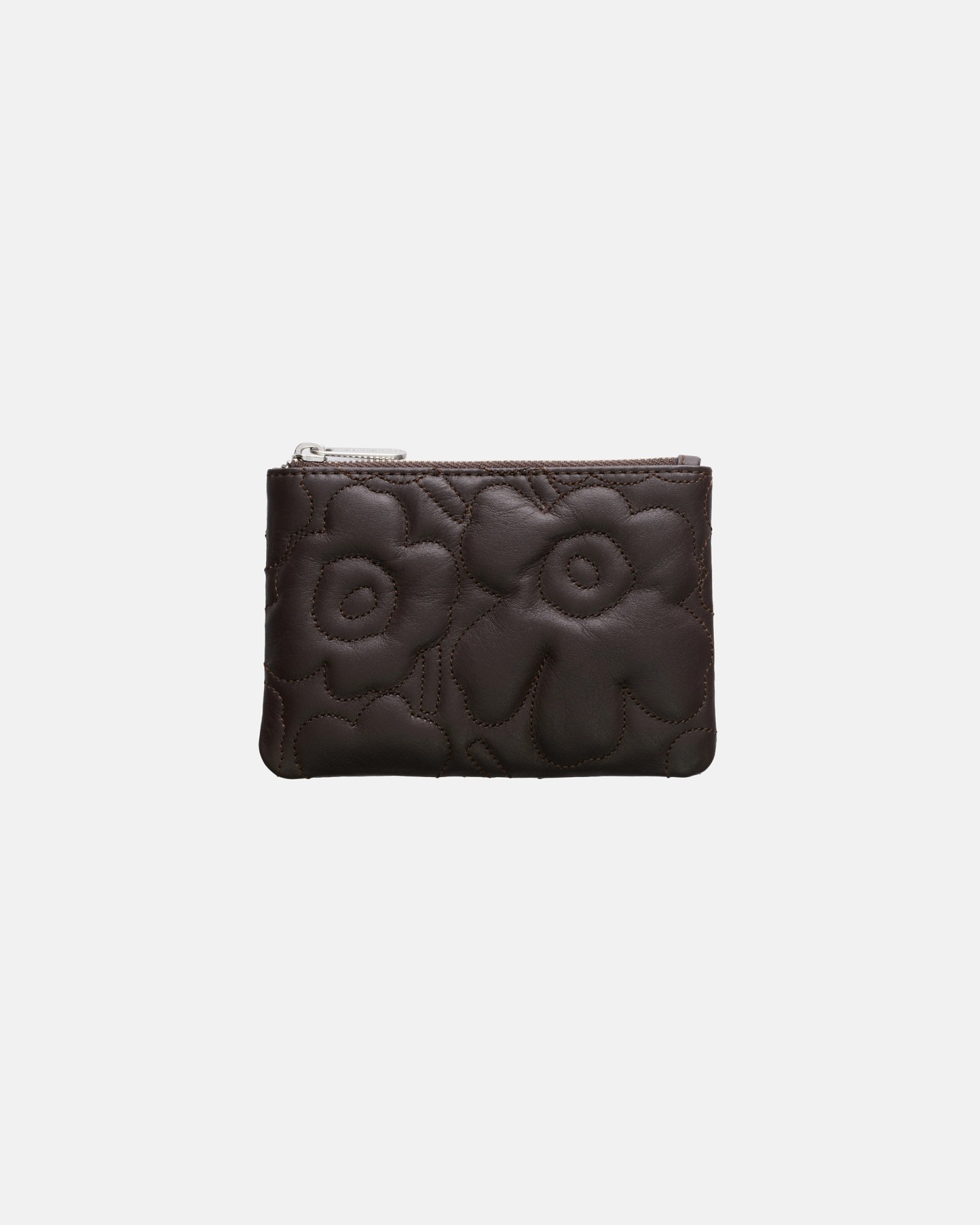 Pouch Wallet Unikko, Wallet, dark brown,