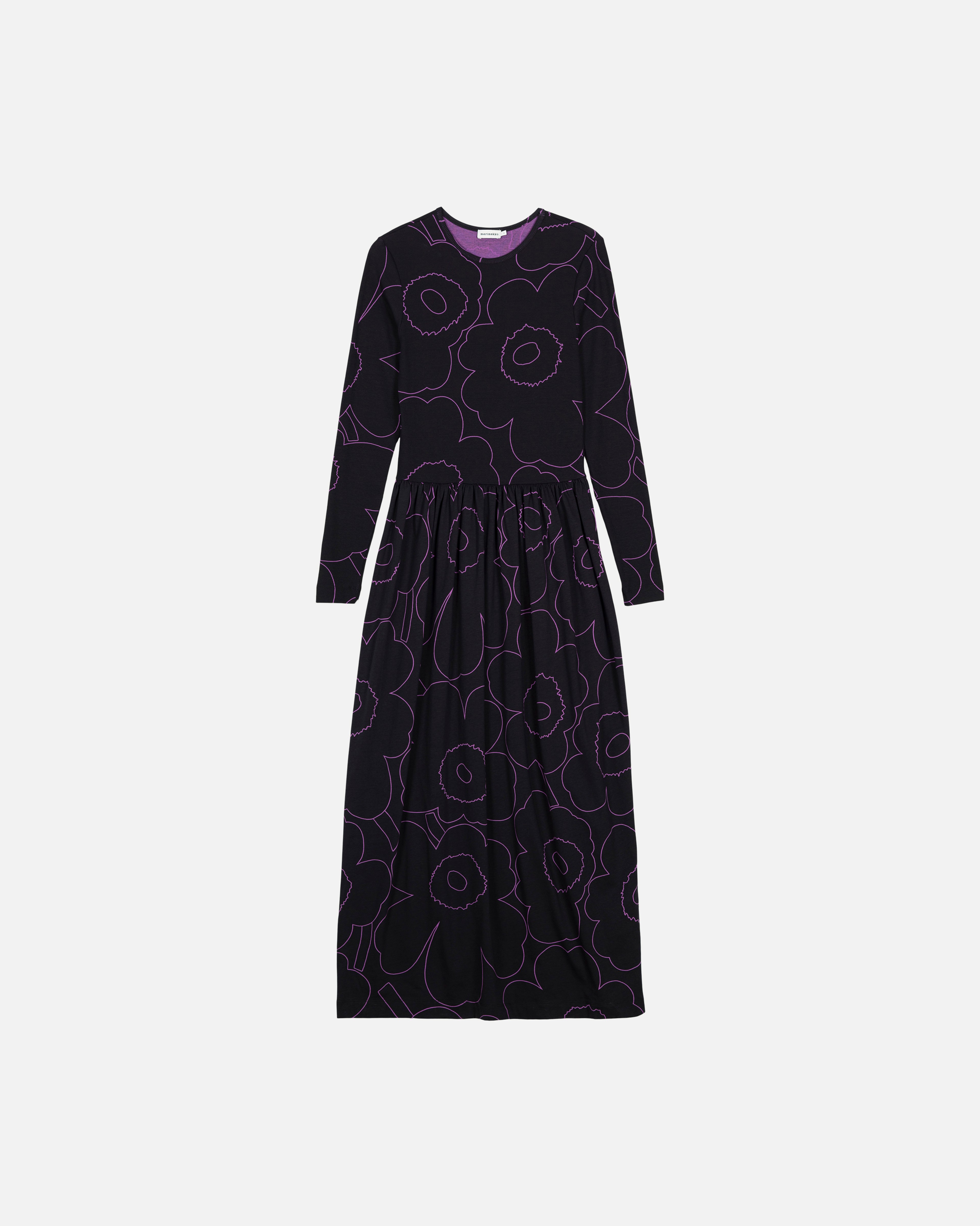 Kukkaset Piirto Unikko Jersey dress