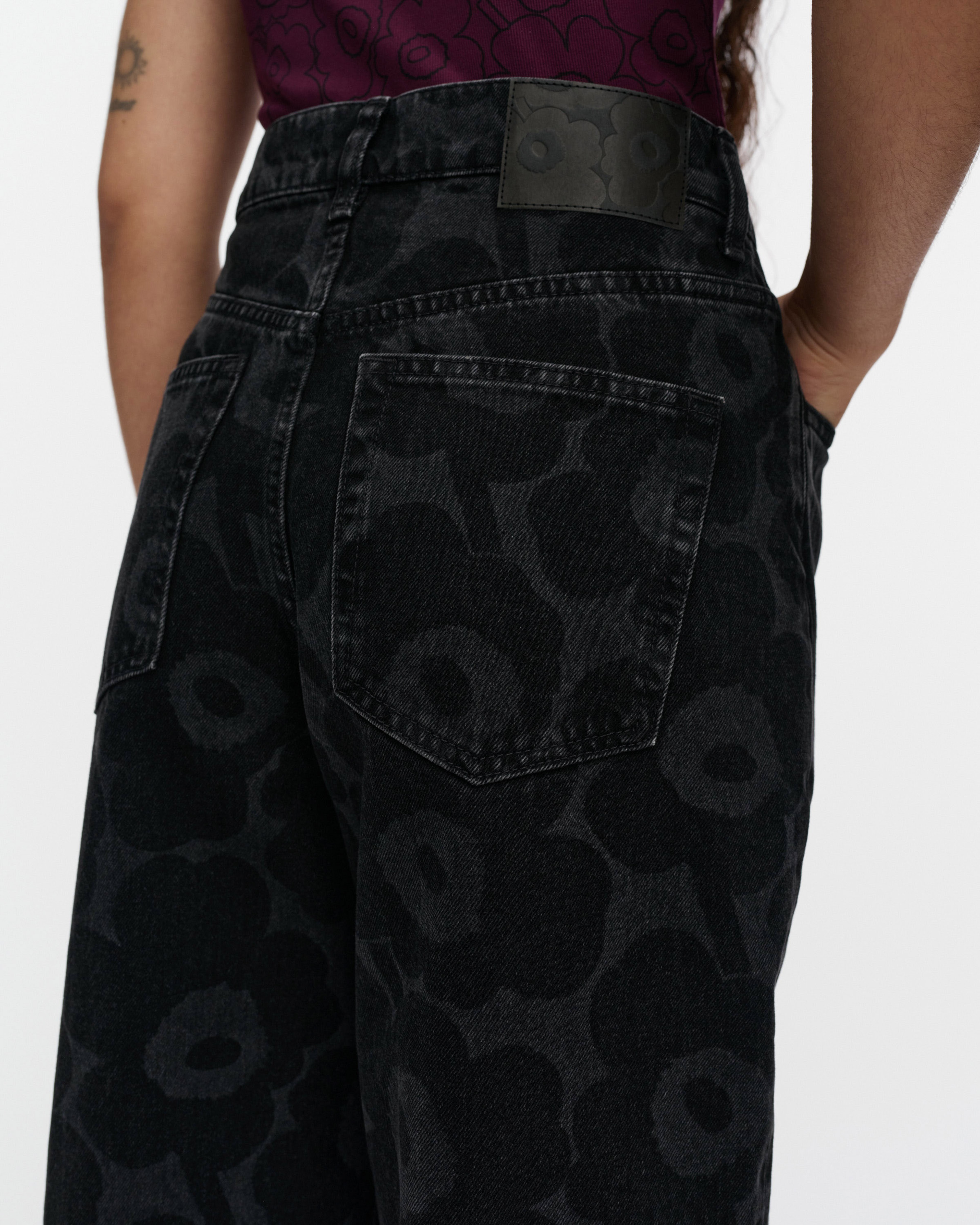 Maridenim Barrel Unikko, Jeans, washed black,