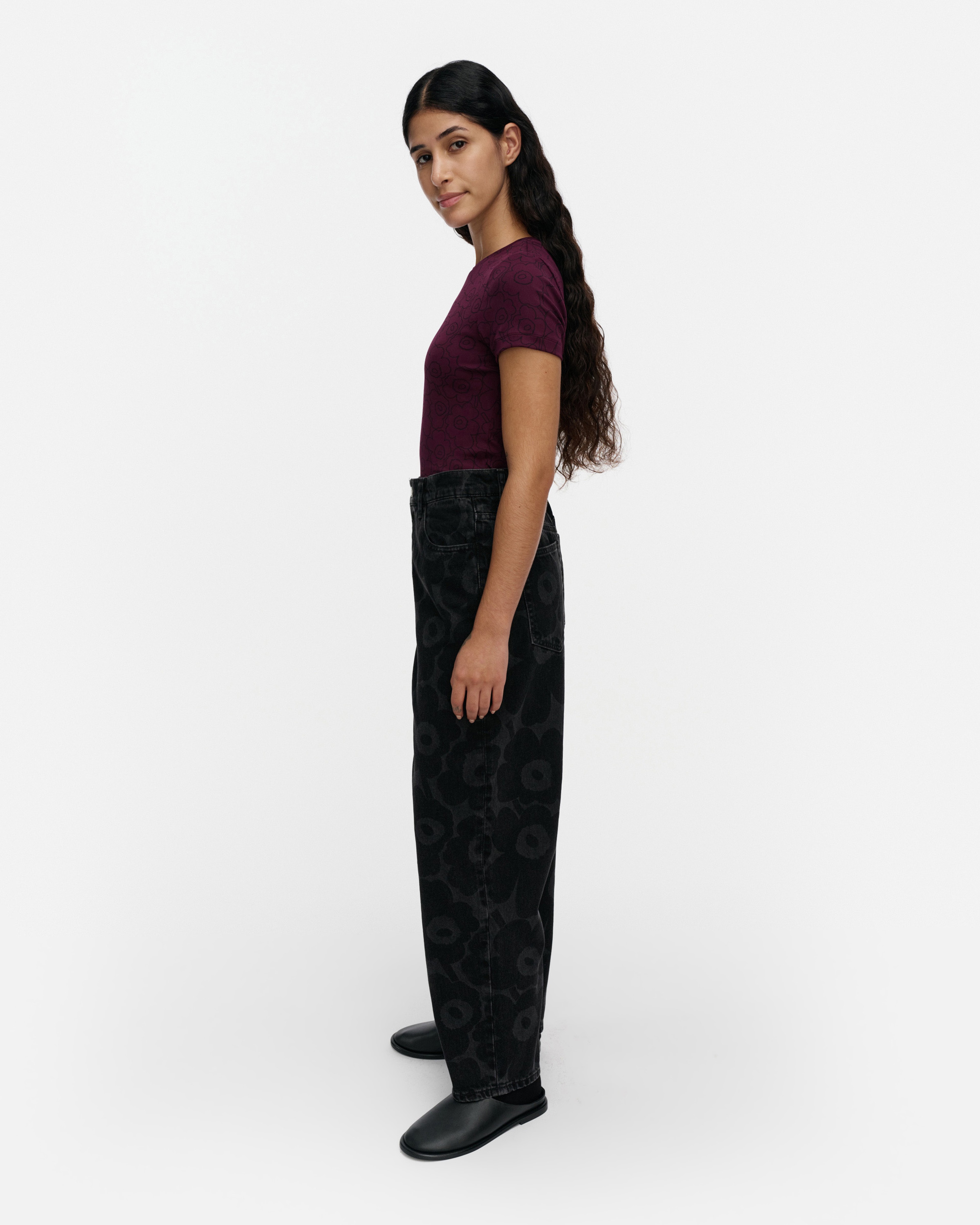 Maridenim Barrel Unikko, Jeans, washed black,