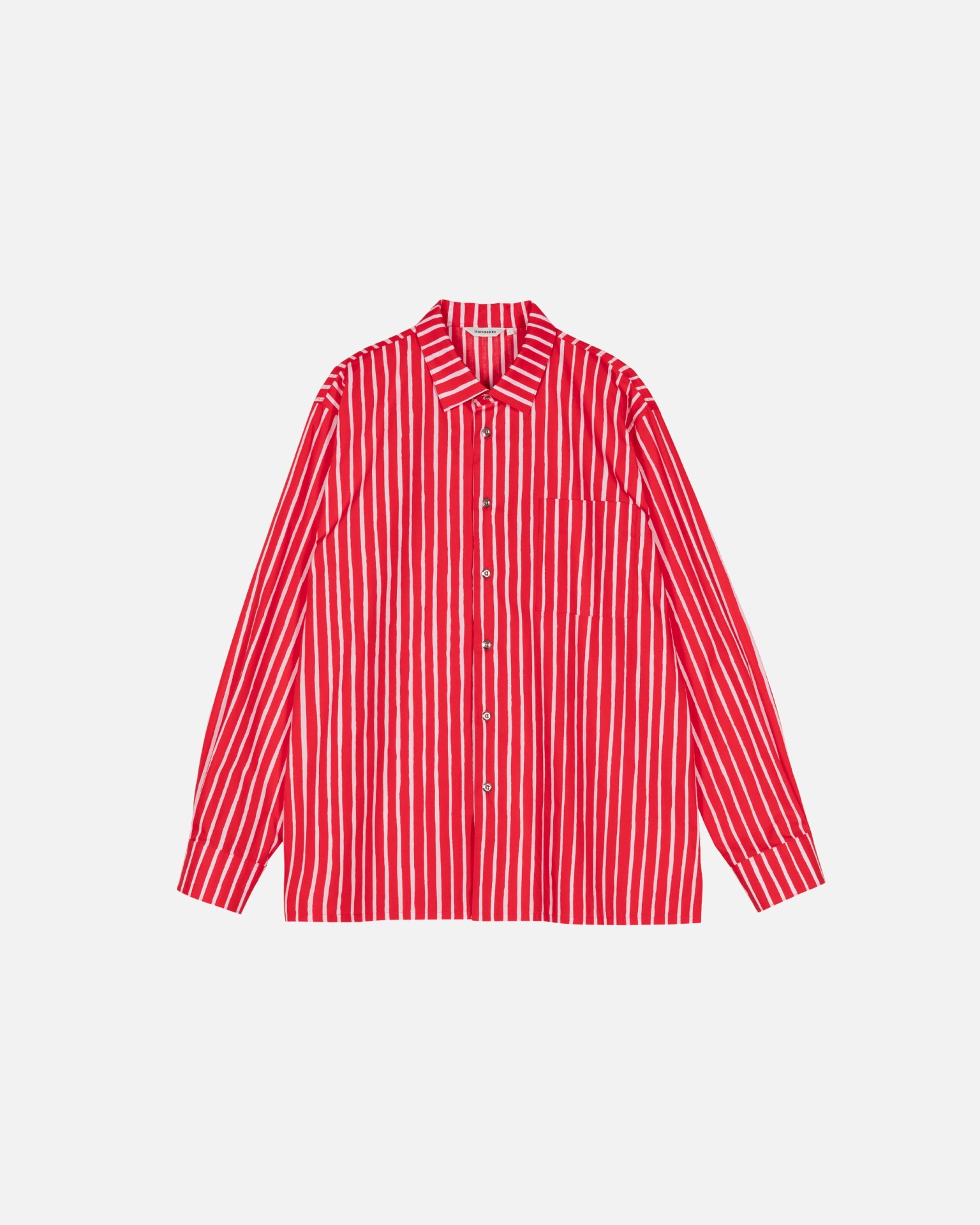Jokapoika, Kioski cotton shirt, red, white,