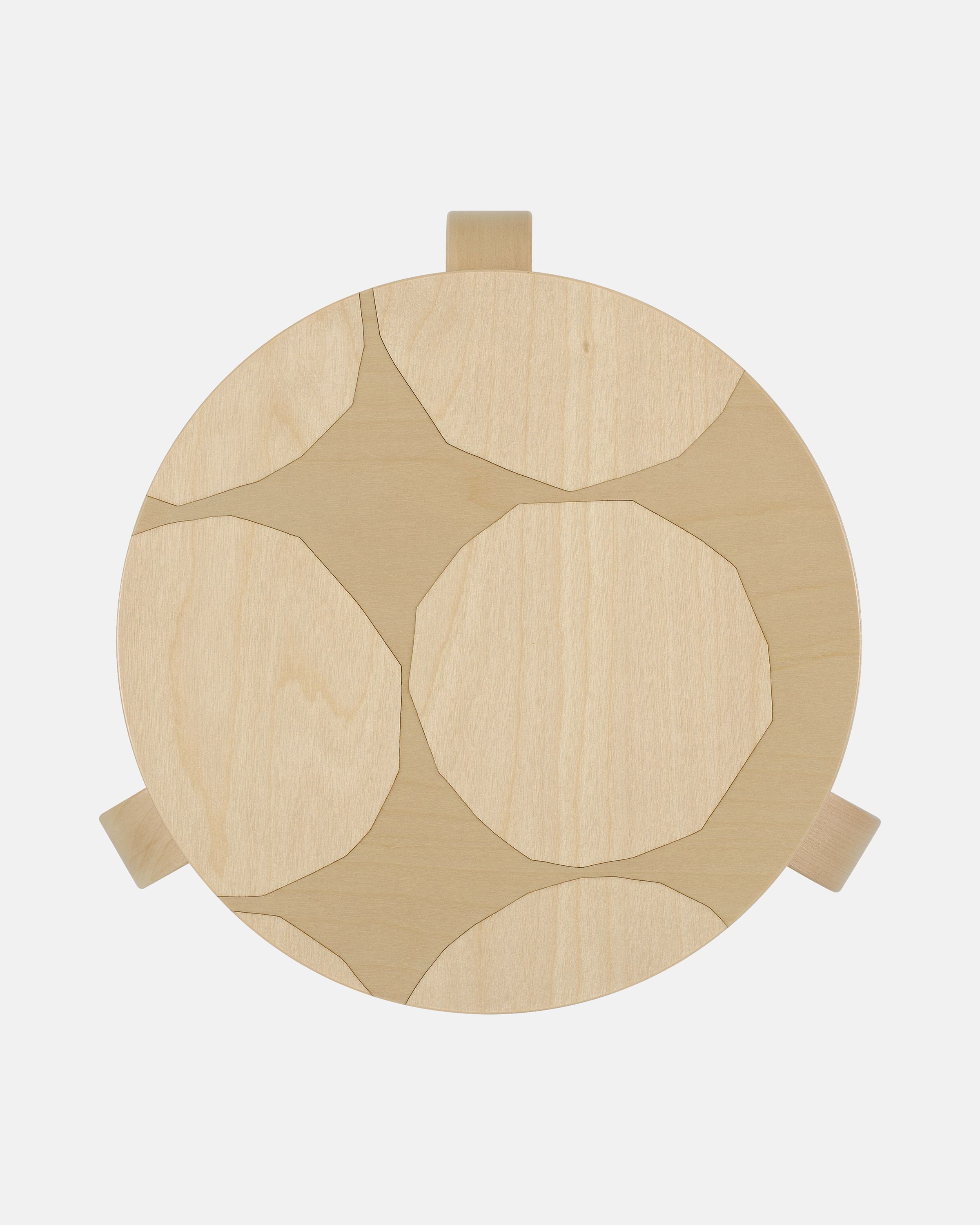 椅子 Artek Stool 60 Limited Edition Marimekko Artek Aalto Marimekko Stacking Stool 60 - Seireeni – MoMA