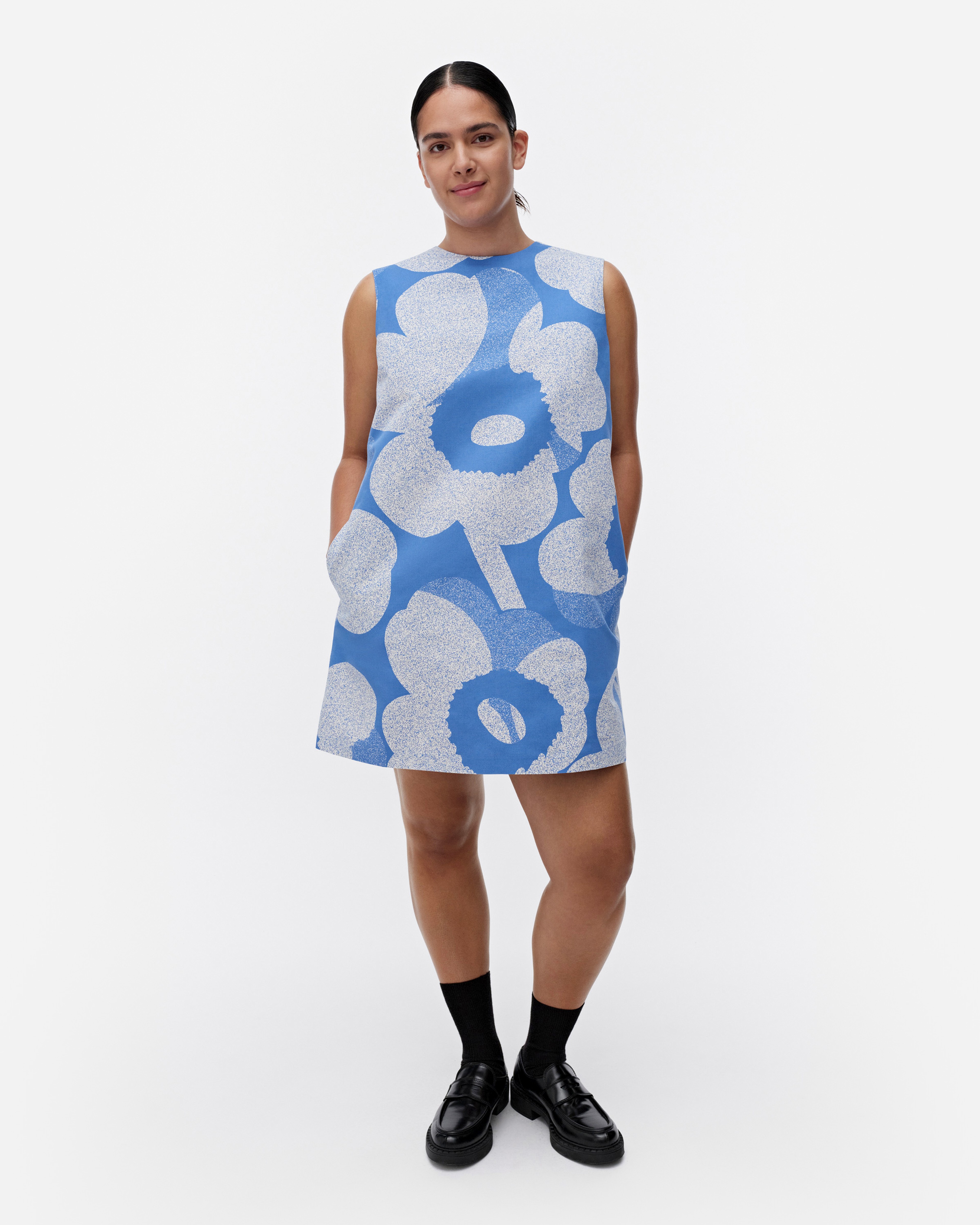 Sopiva Unikko, Kleid, Blau, Weiß,