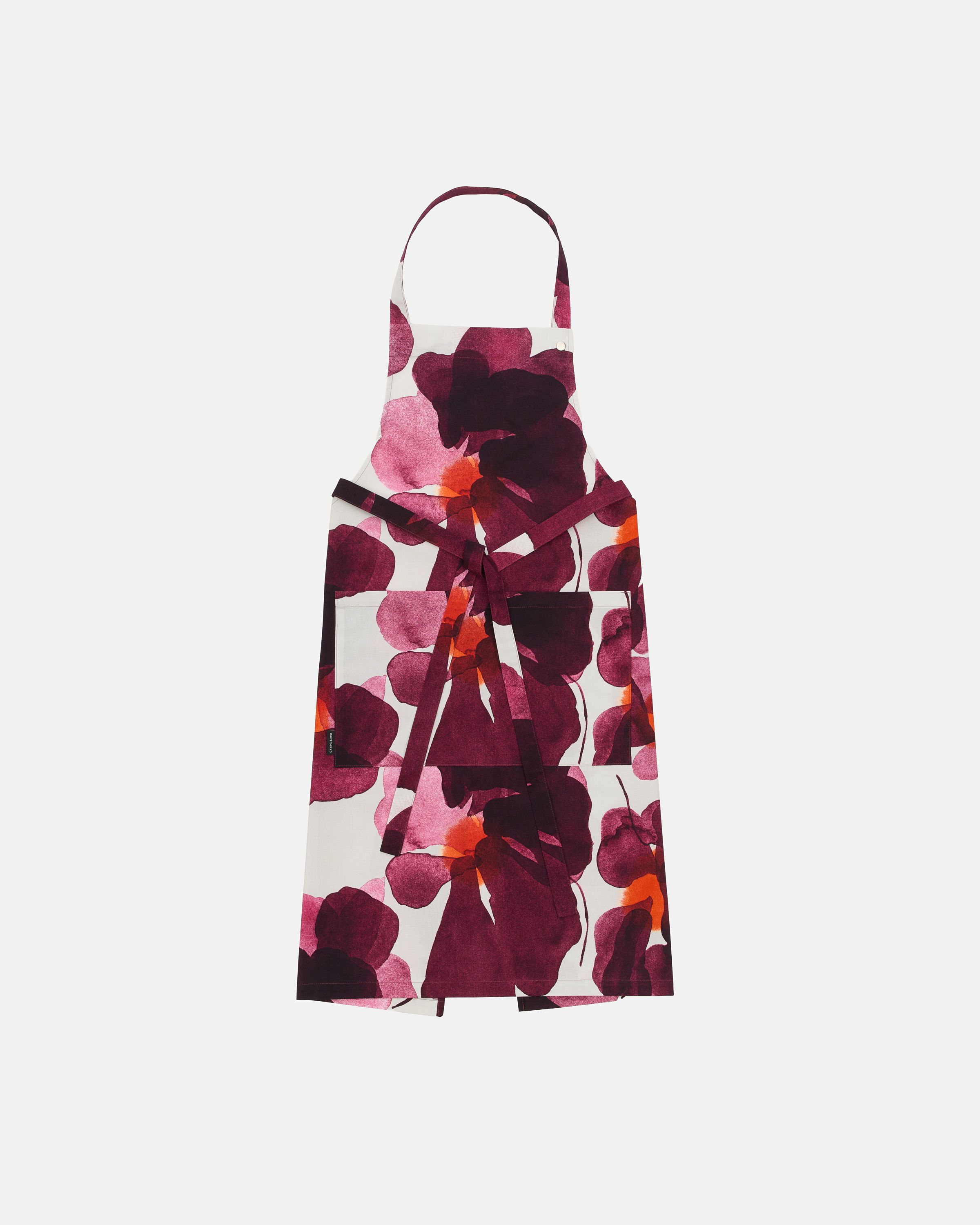 Unikko Bath towel plum, pink | Marimekko