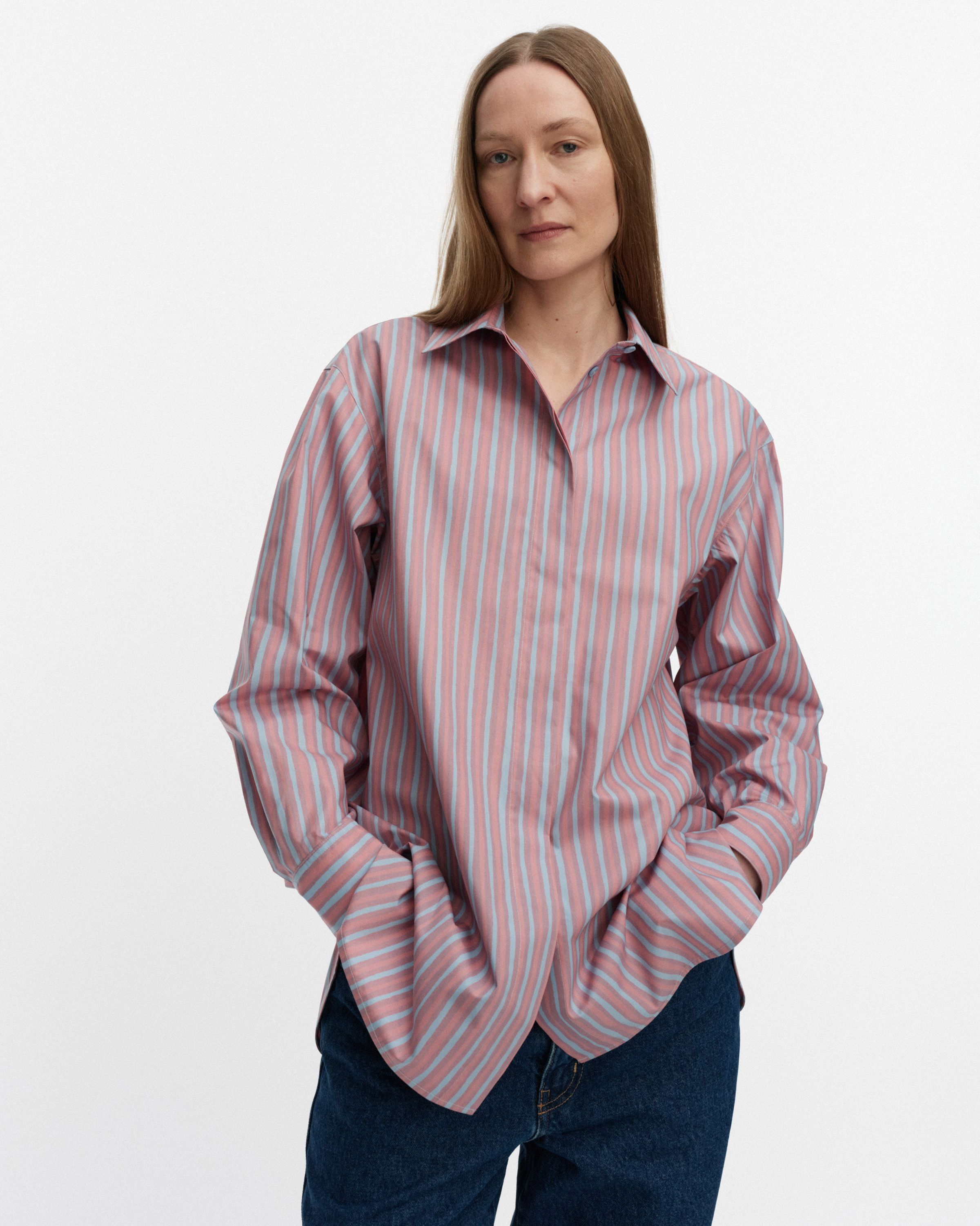 Ruoste Piccolo Cotton shirt | Marimekko