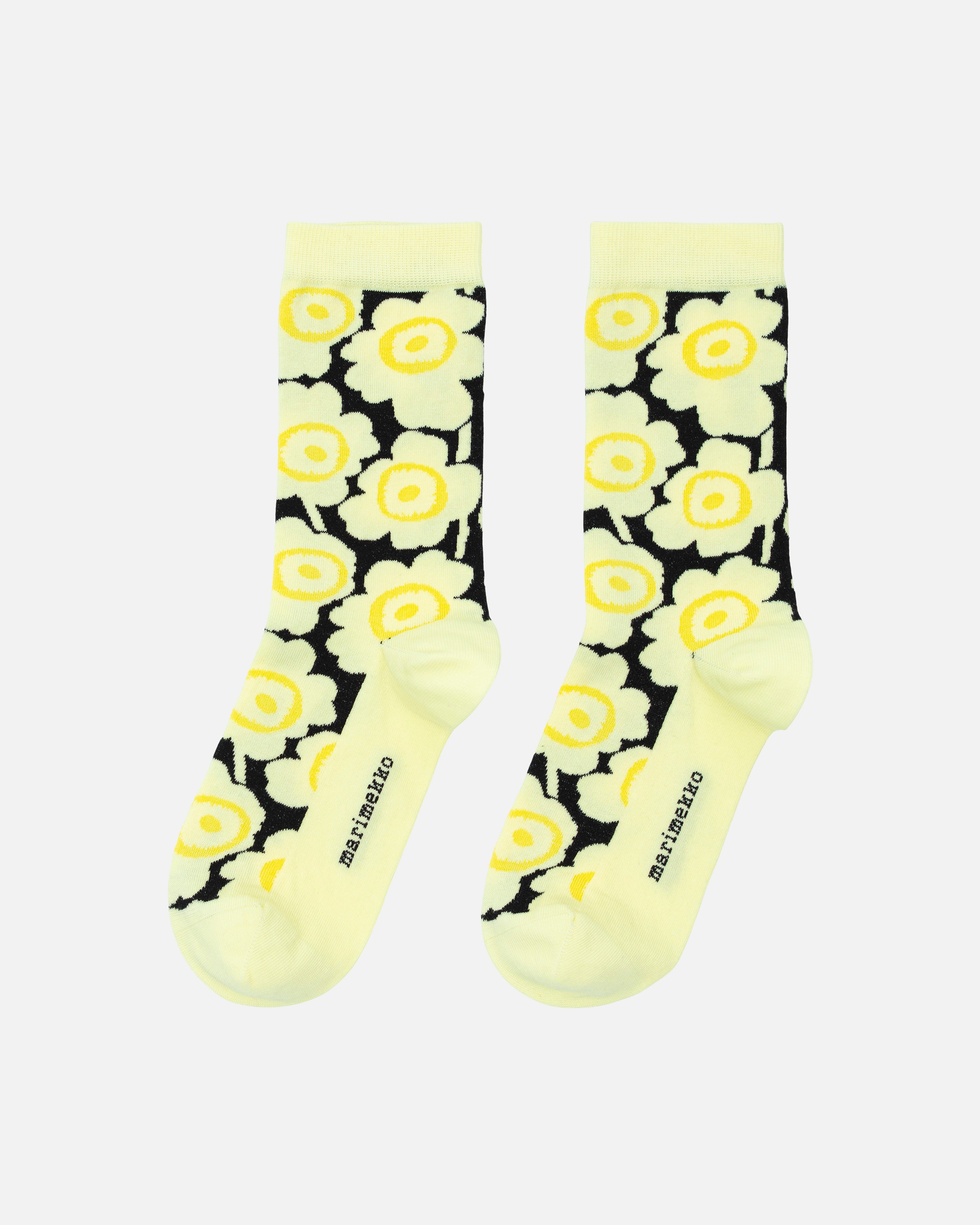 Linjaus Unikko, Socken, Gelb, Schwarz,