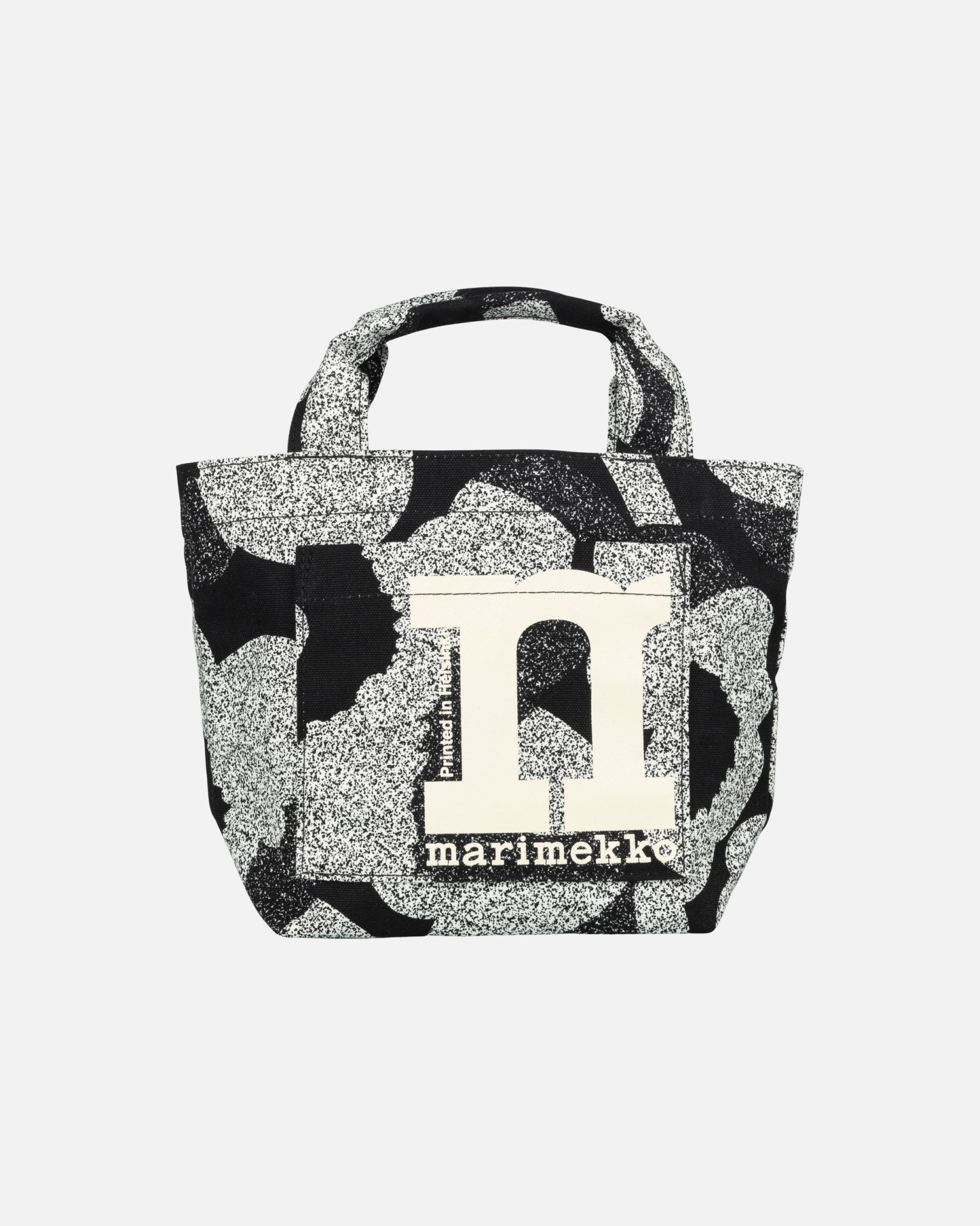 Mono Mini Tote Unikko, Bag, black, white,
