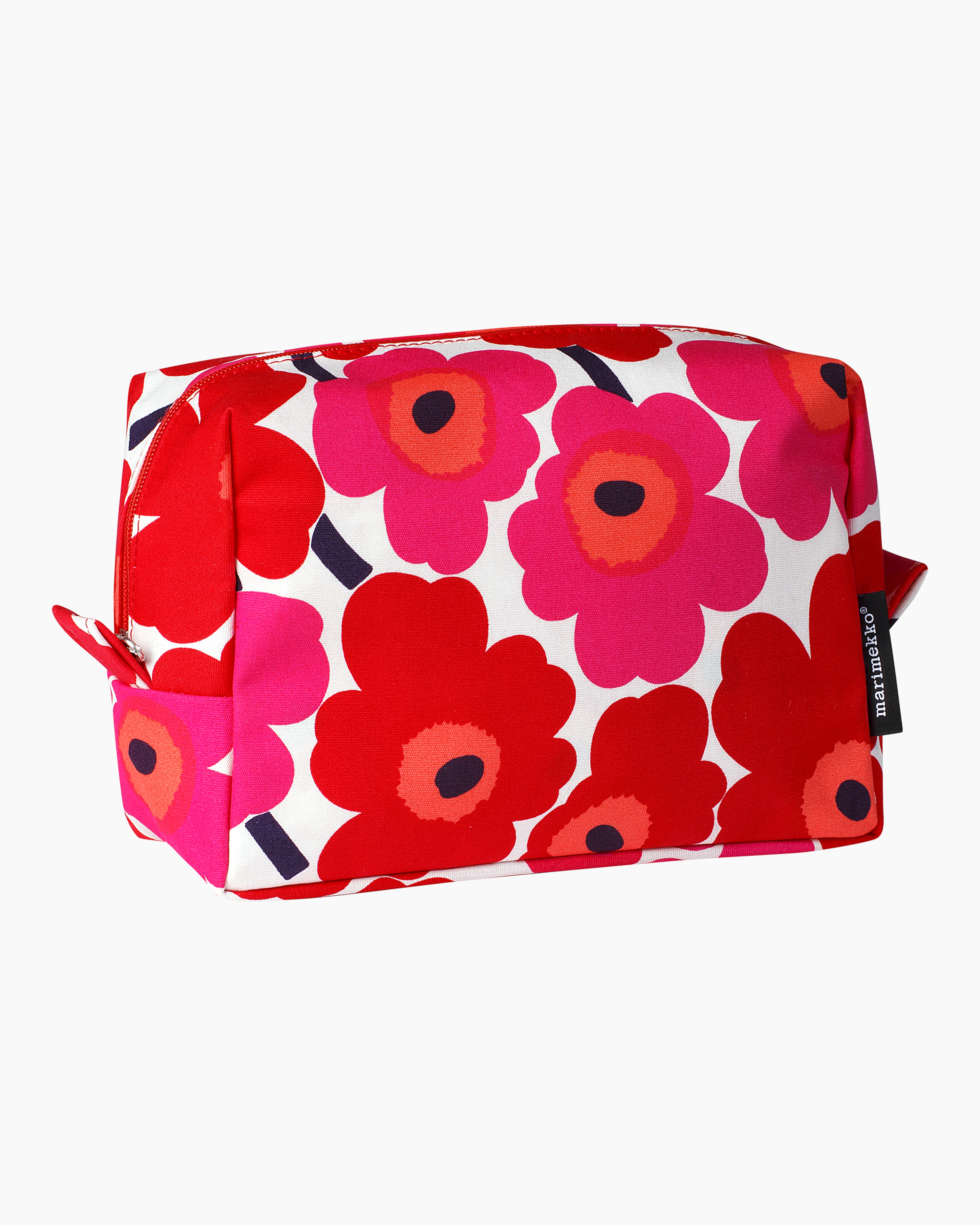 Vilja Mini Unikko, Cosmetic bag, white,red,