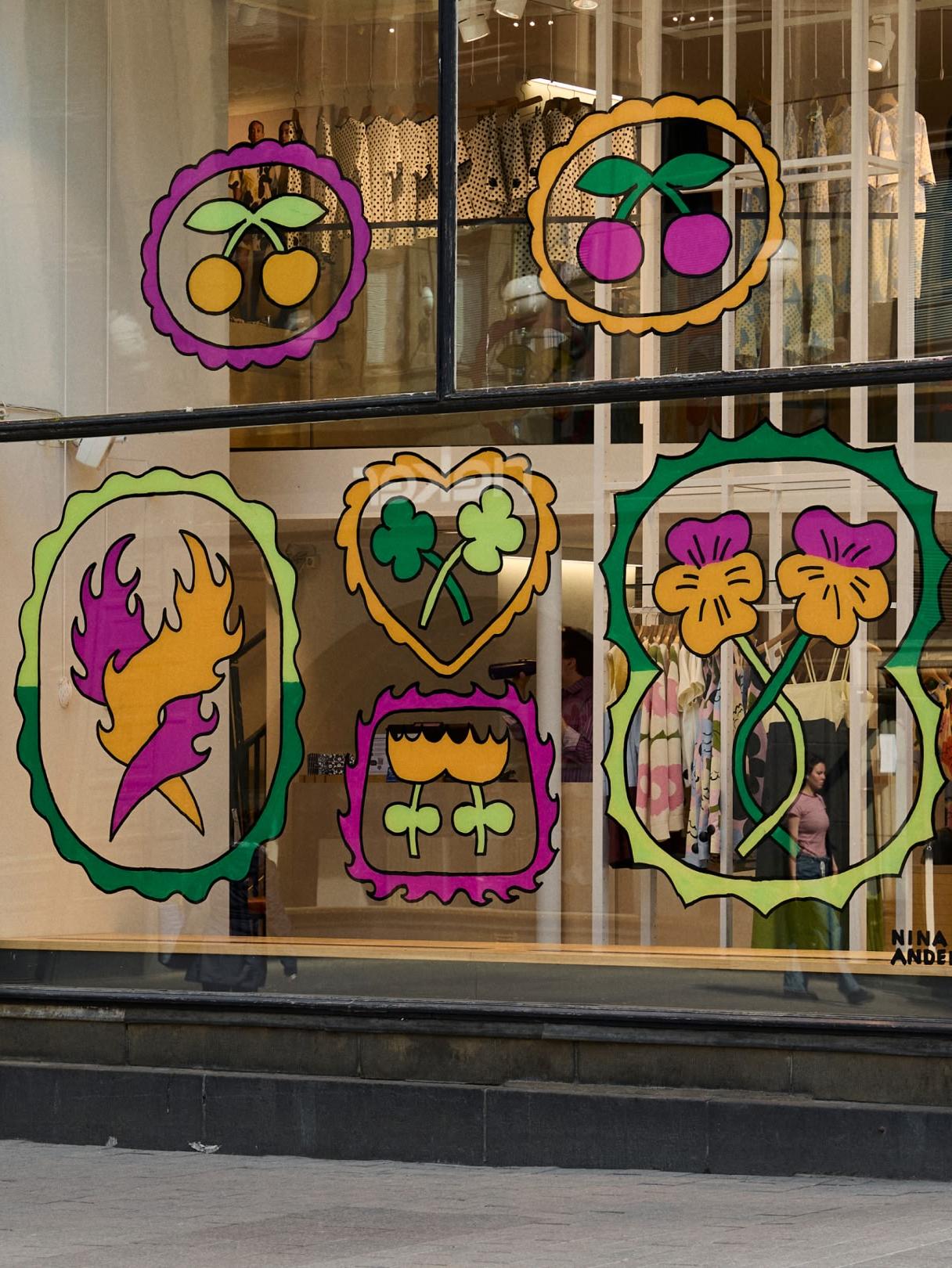 Marimekko Pride store window