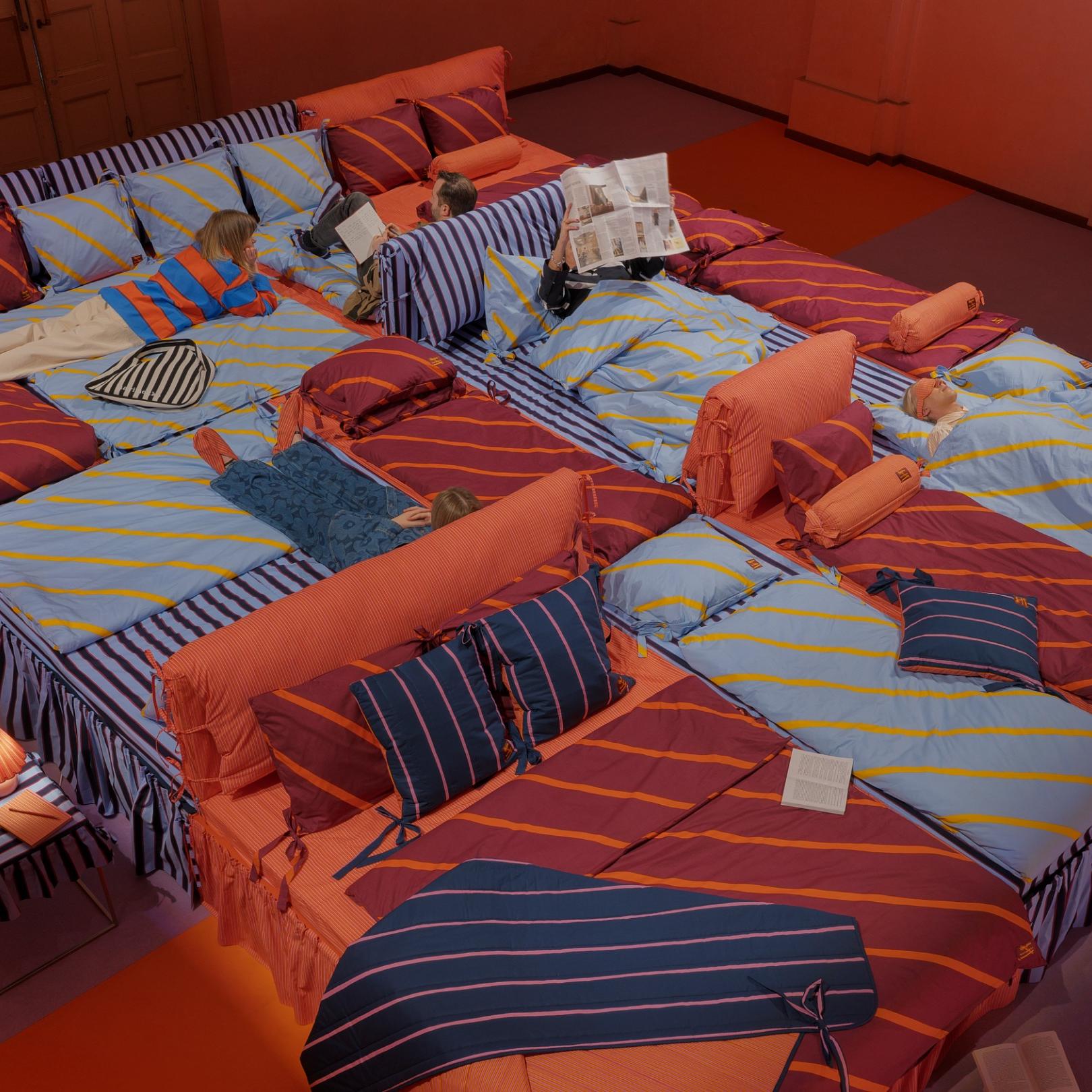 Milan design week bed installation