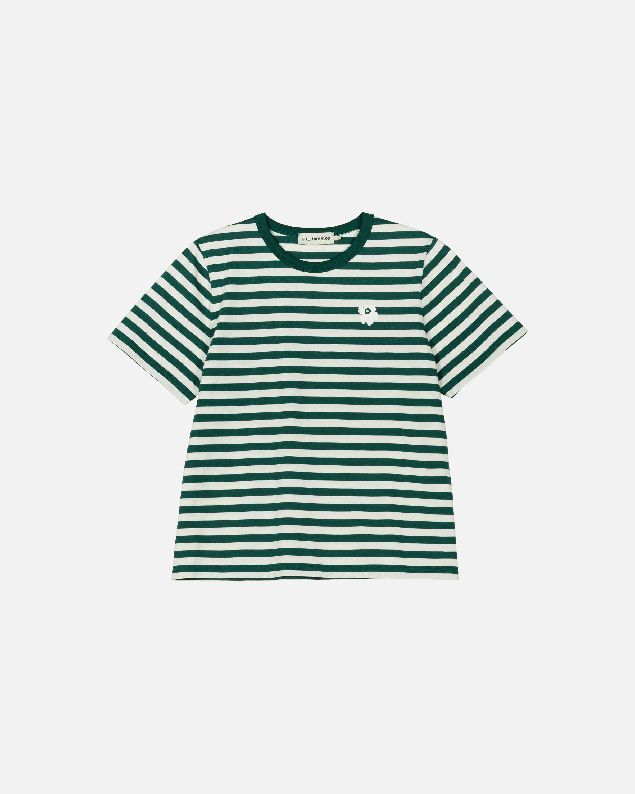 Tasaraita Unikko Kioski t-shirt | Marimekko