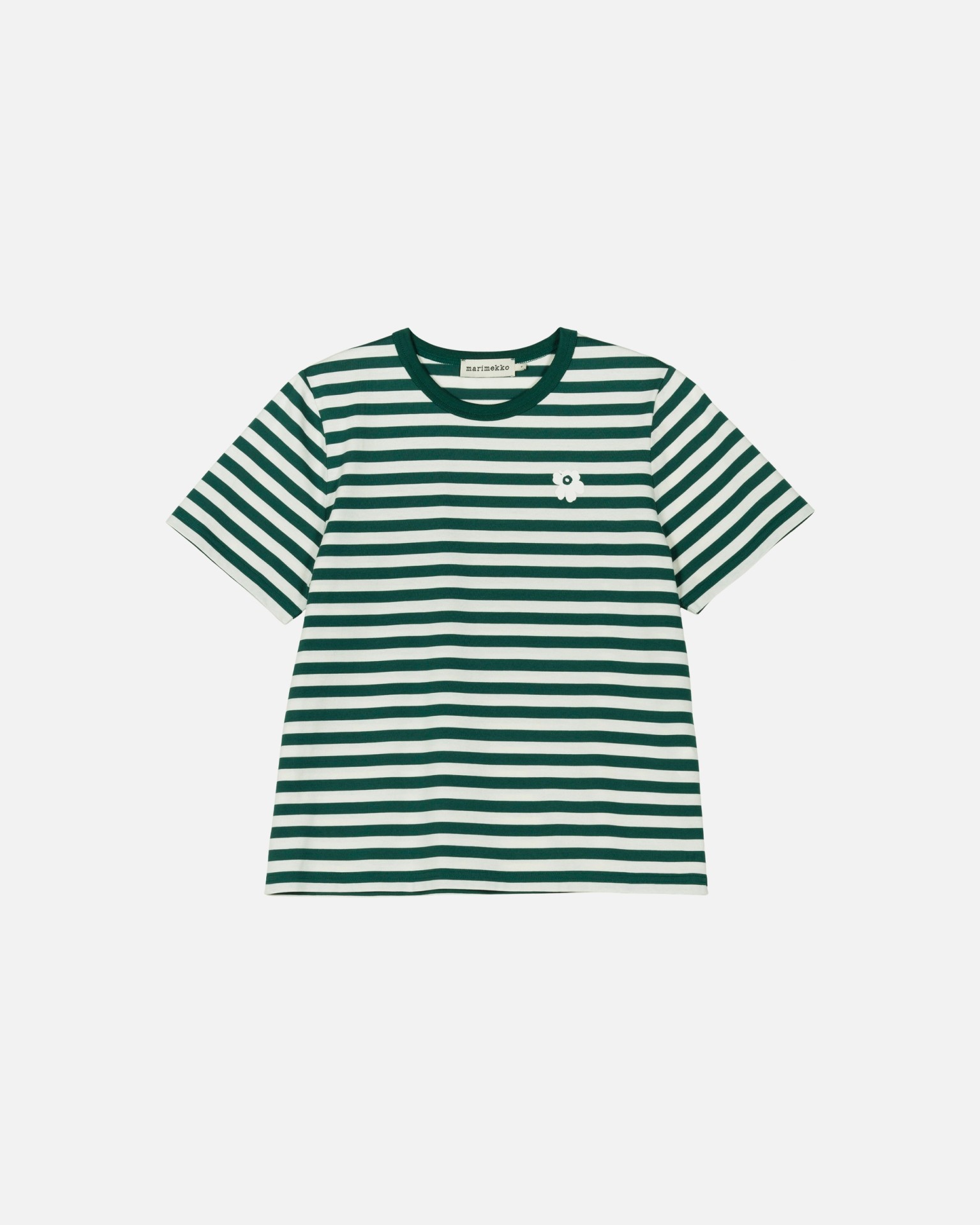Tasaraita Unikko Kioski t-shirt