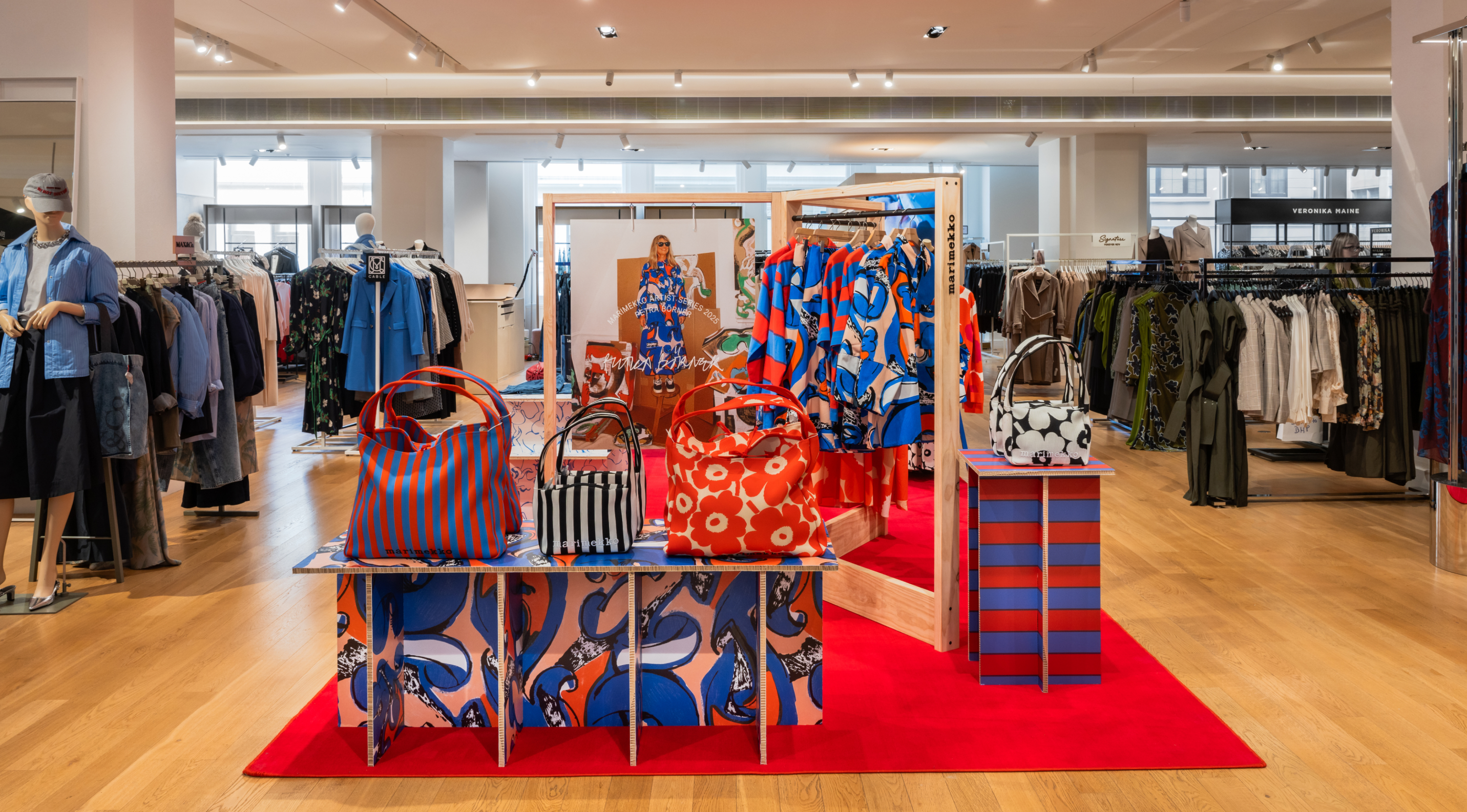 David Jones pop up Sydney