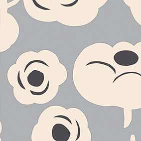 grey, off white, dark grey