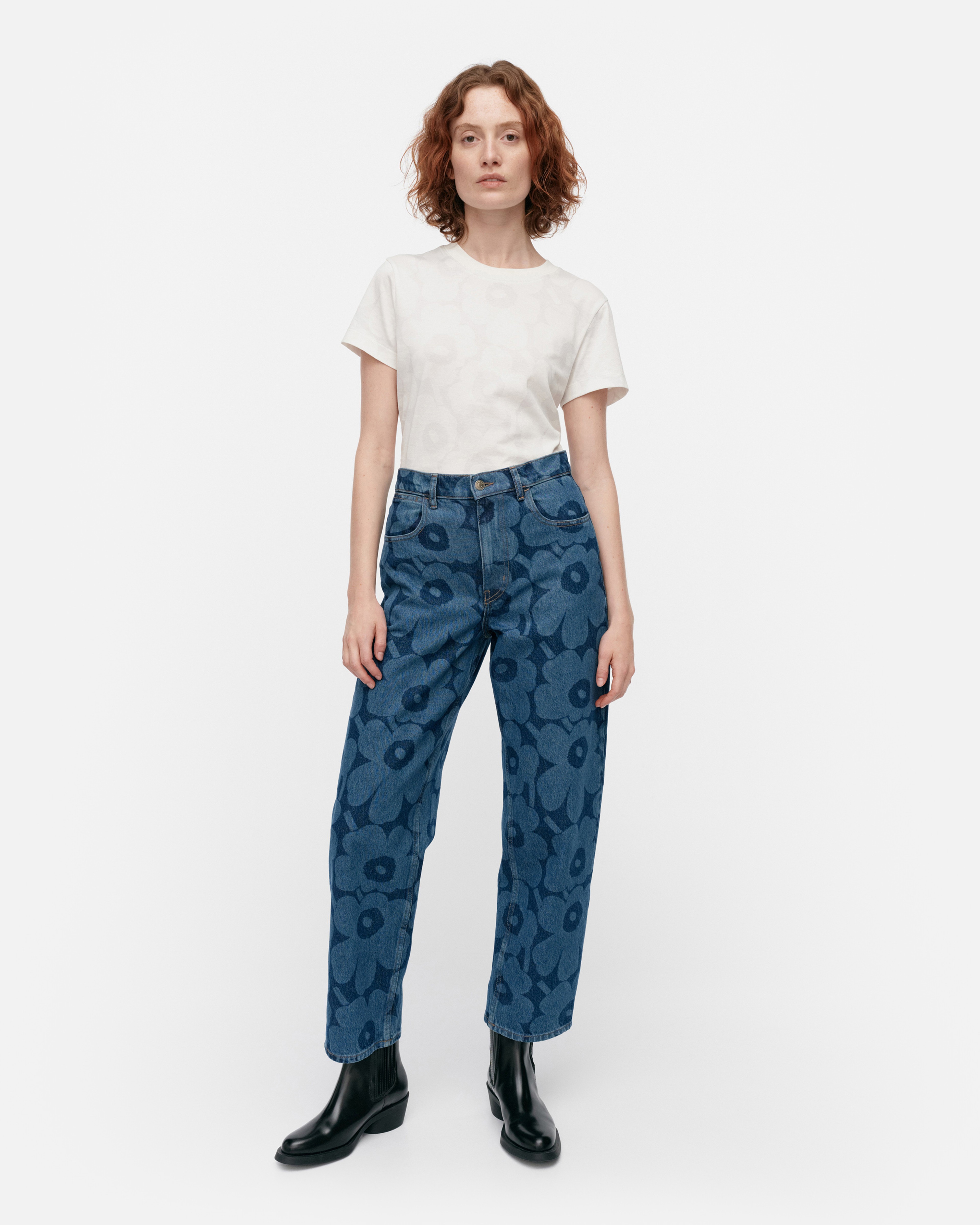 Maridenim Barrel Unikko, Jeans, mid indigo,