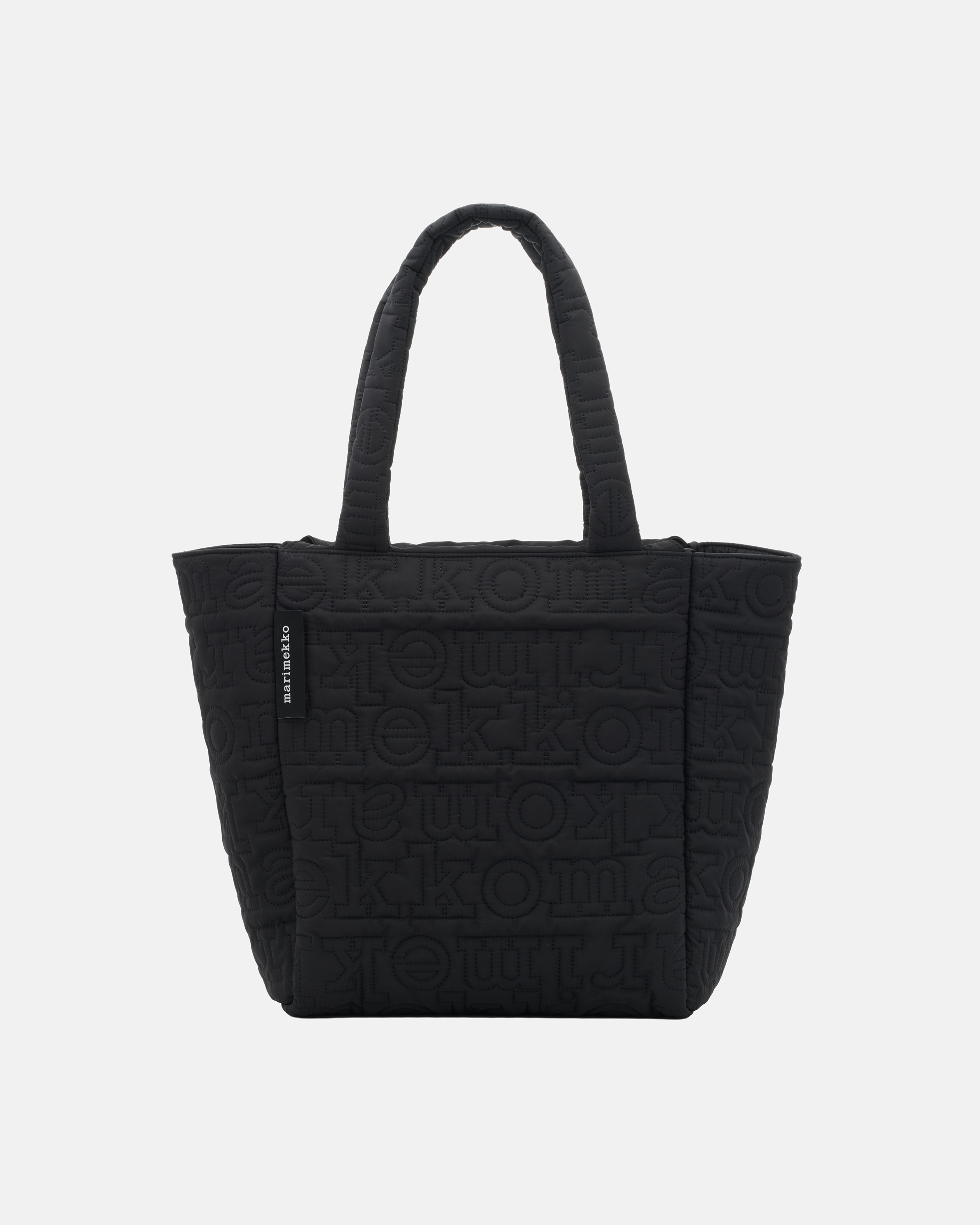 Joy Tote M Logo, Shoulder bag, black,