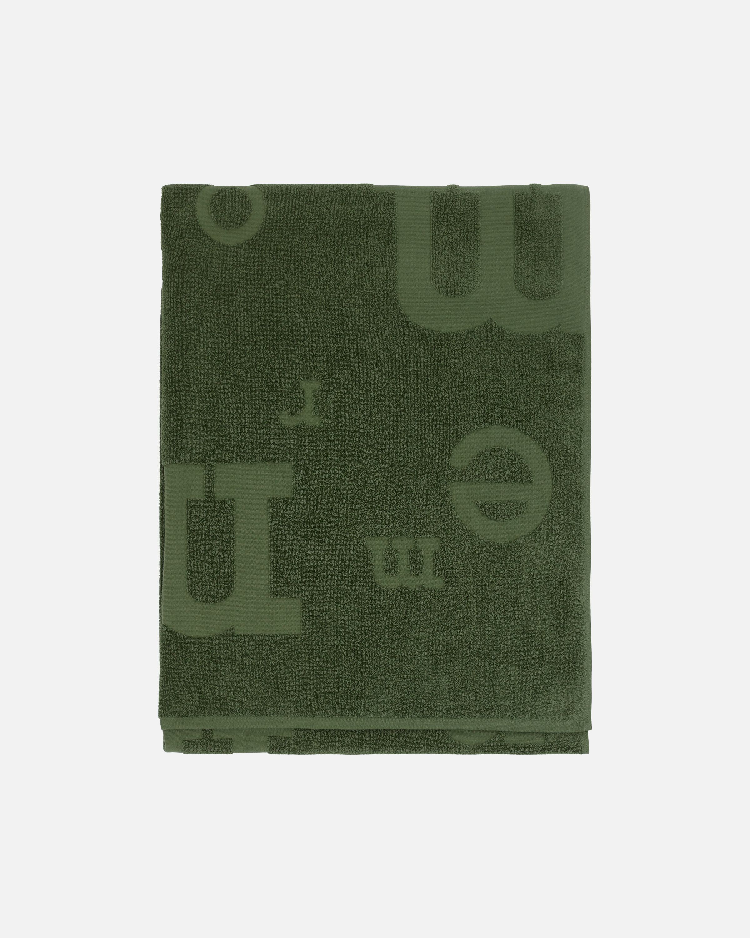 Marimerkki Bath towel 100x150 cm dk.green | Marimekko