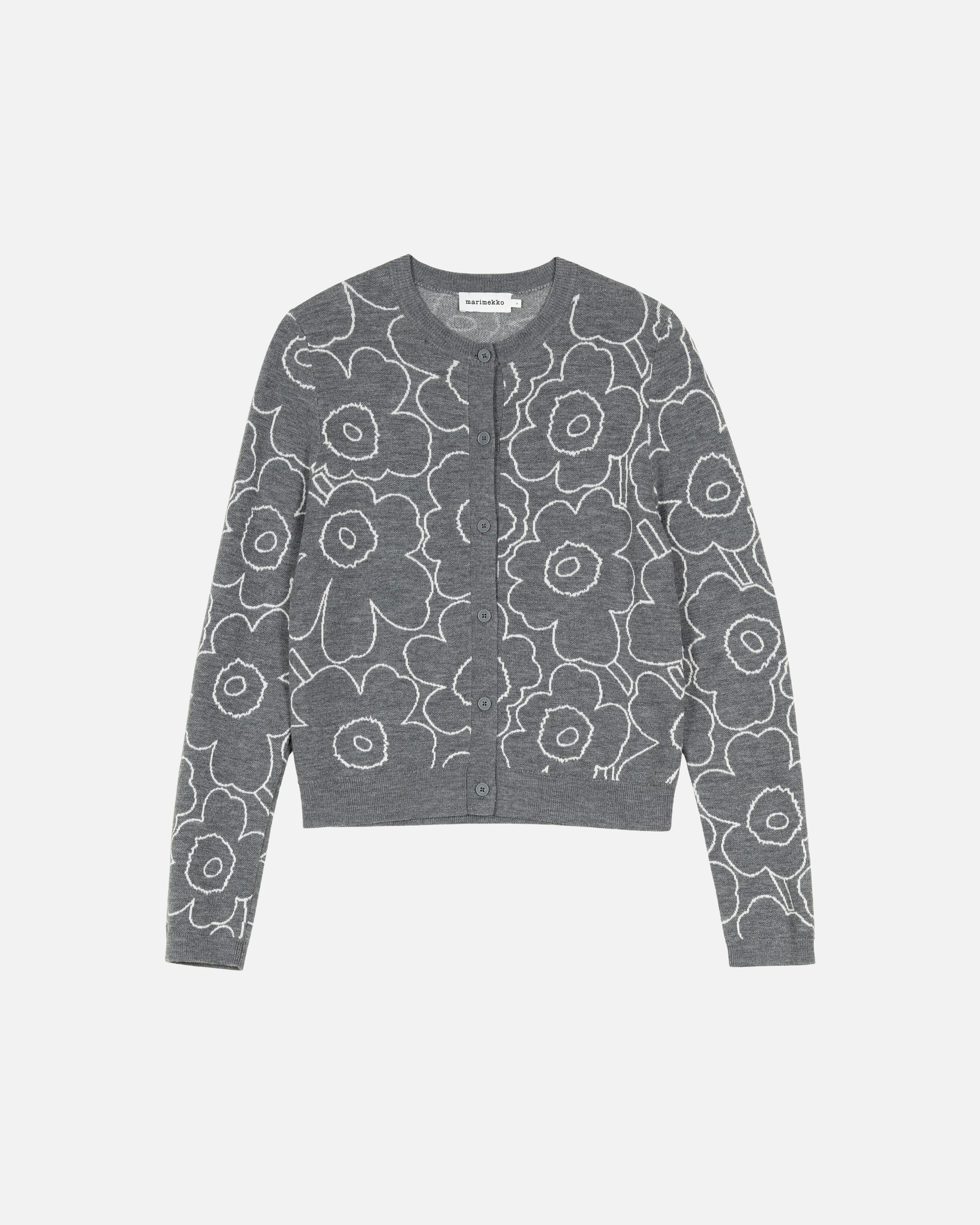 Villi Piirto Unikko Knitted cardigan | Marimekko