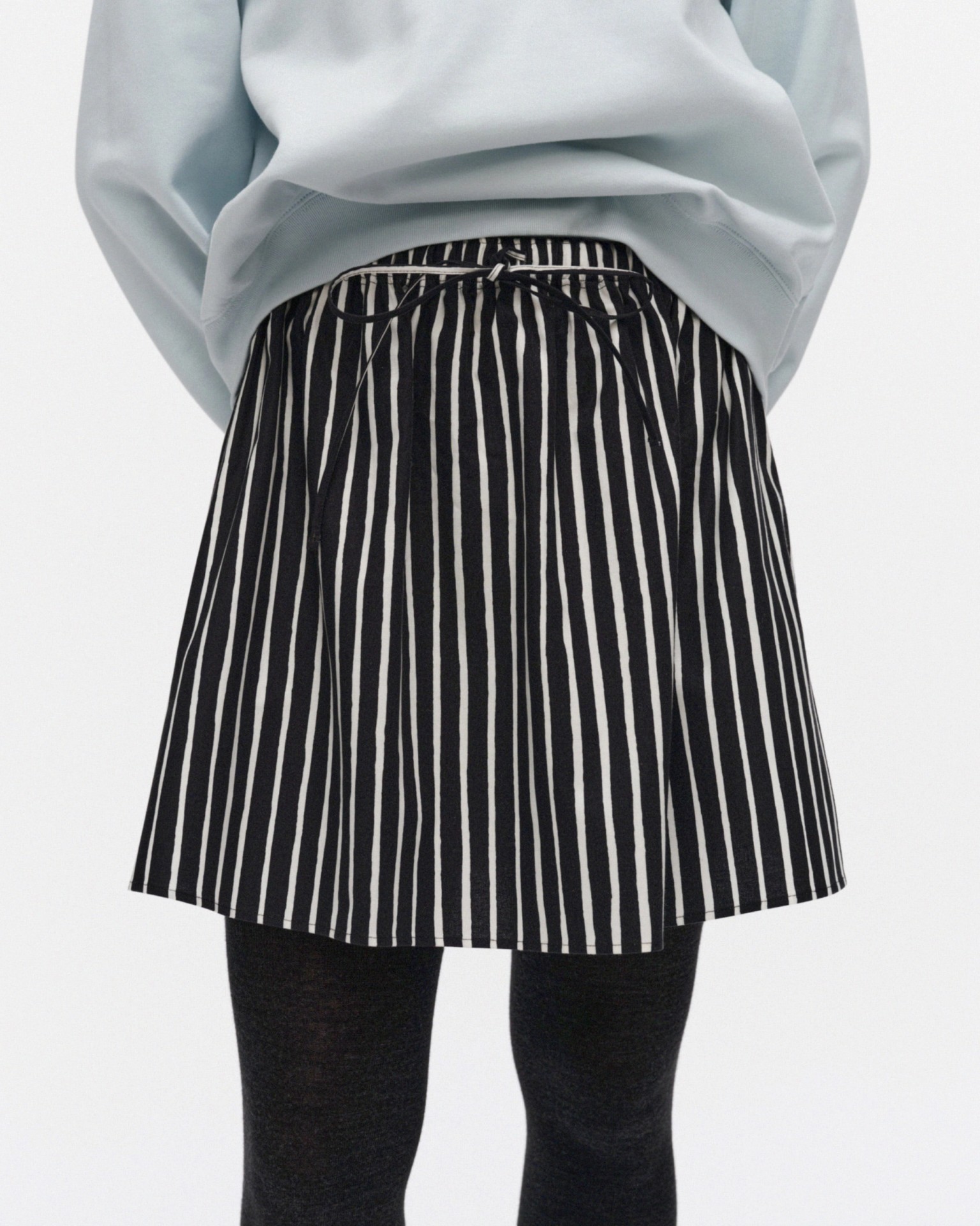 Pelata Piccolo, Kioski skirt, black, off white,