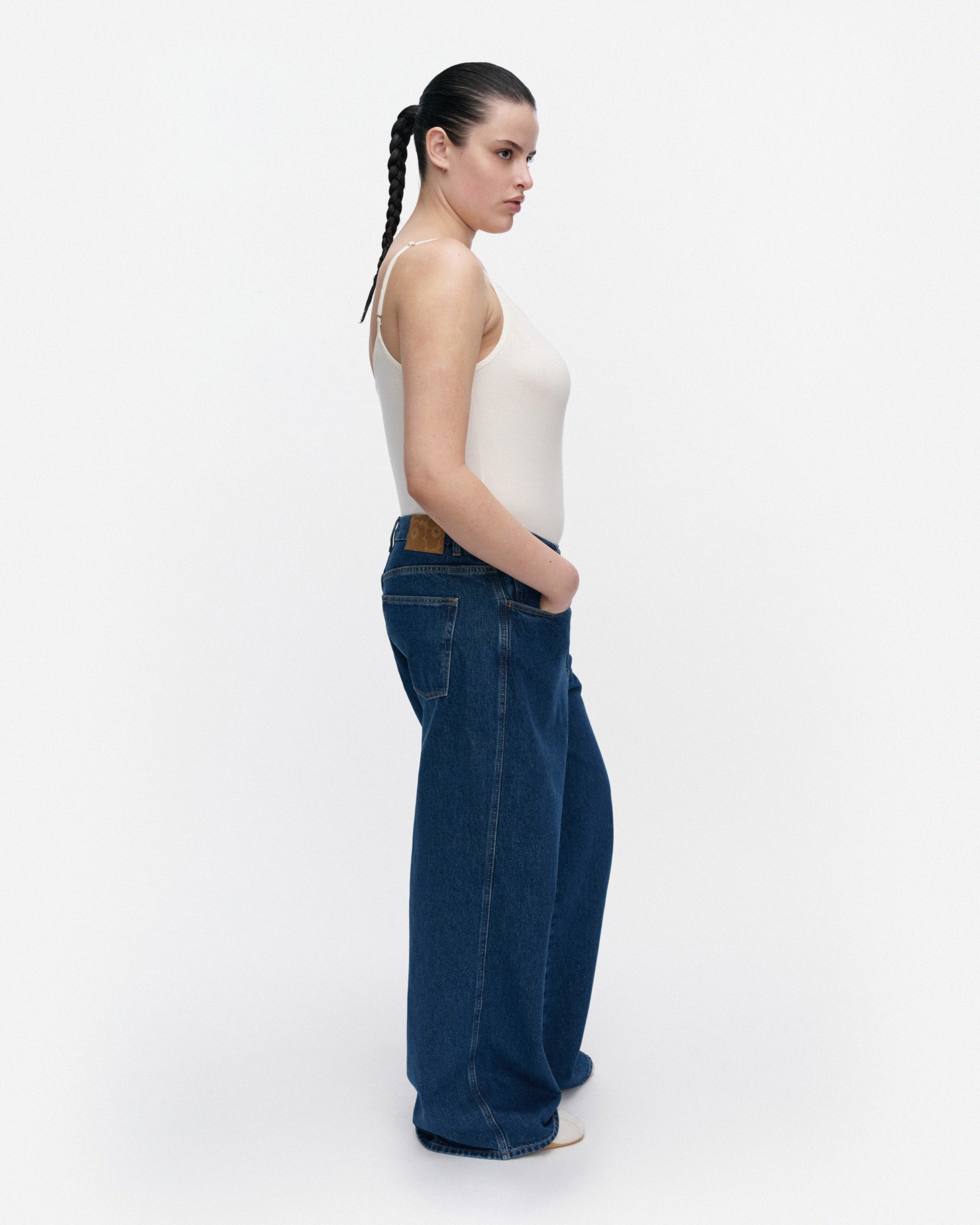 Syleily, Top, white,